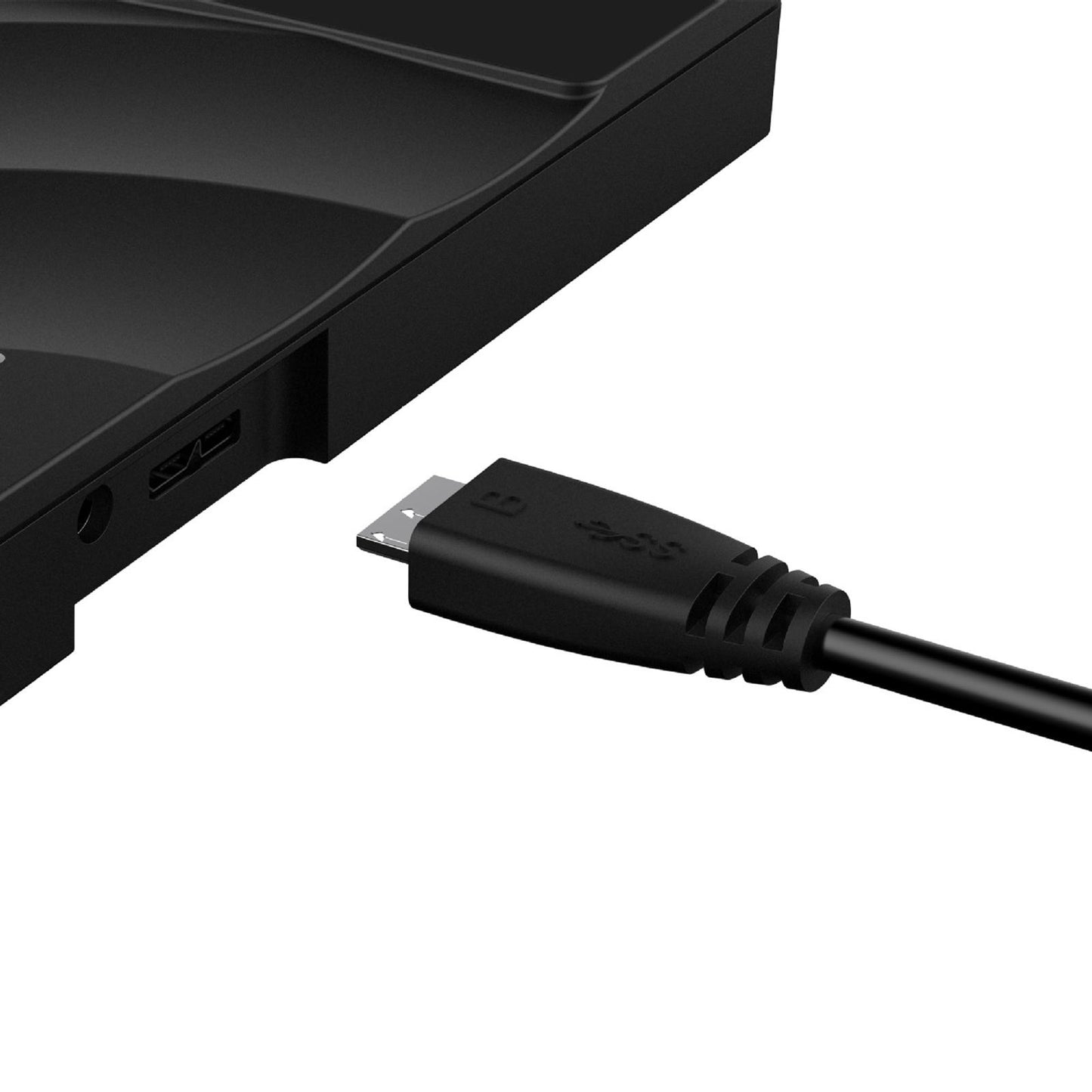 External CD DVD Rw Drive USB 3.0 Optical Disk Drive Rewriter Computer Black