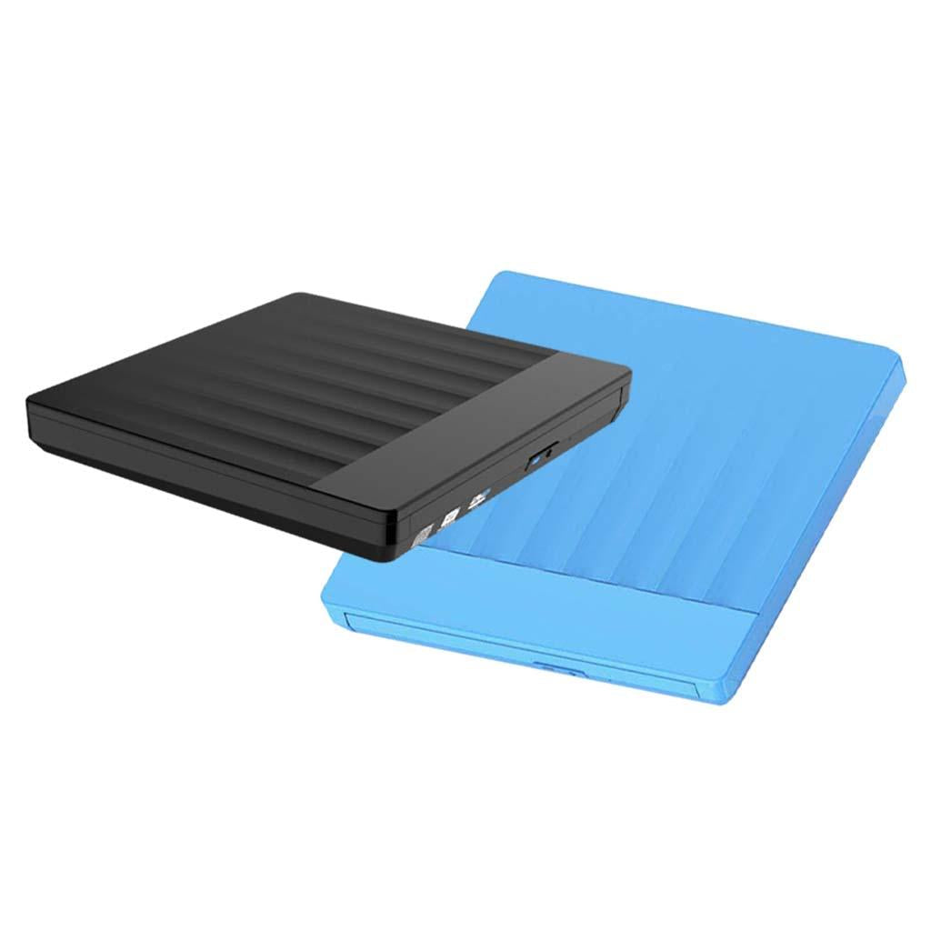 External DVD Burner USB 3.0 CD/DVD ROM Player Writer for Mac Windows Laptop Black