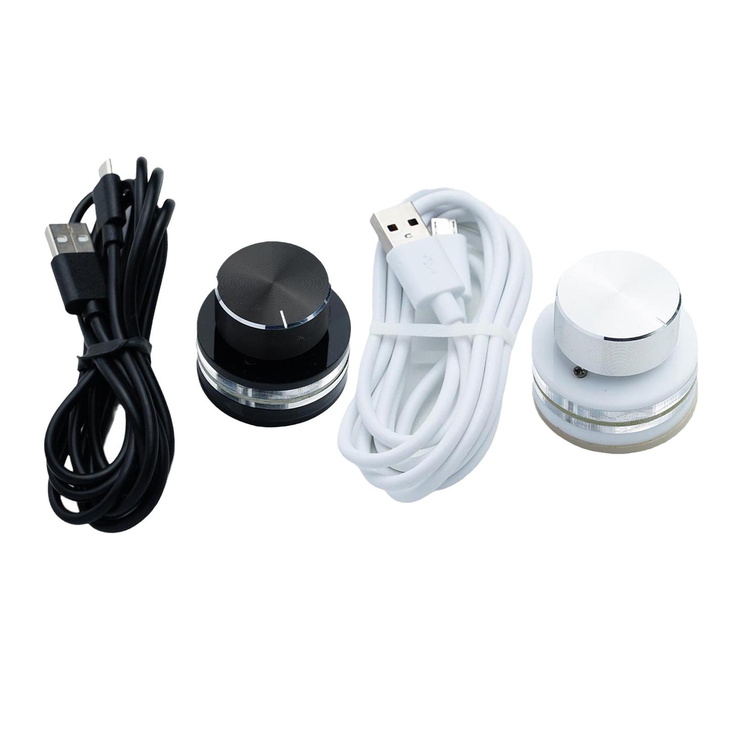 USB One-key Keyboard Knob Backlit Programming Keypad Custom Shortcut Black