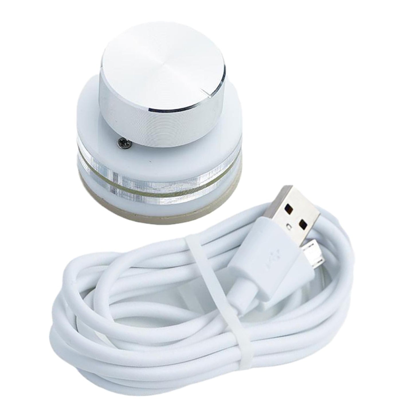 USB One-key Keyboard Knob Backlit Programming Keypad Custom Shortcut White