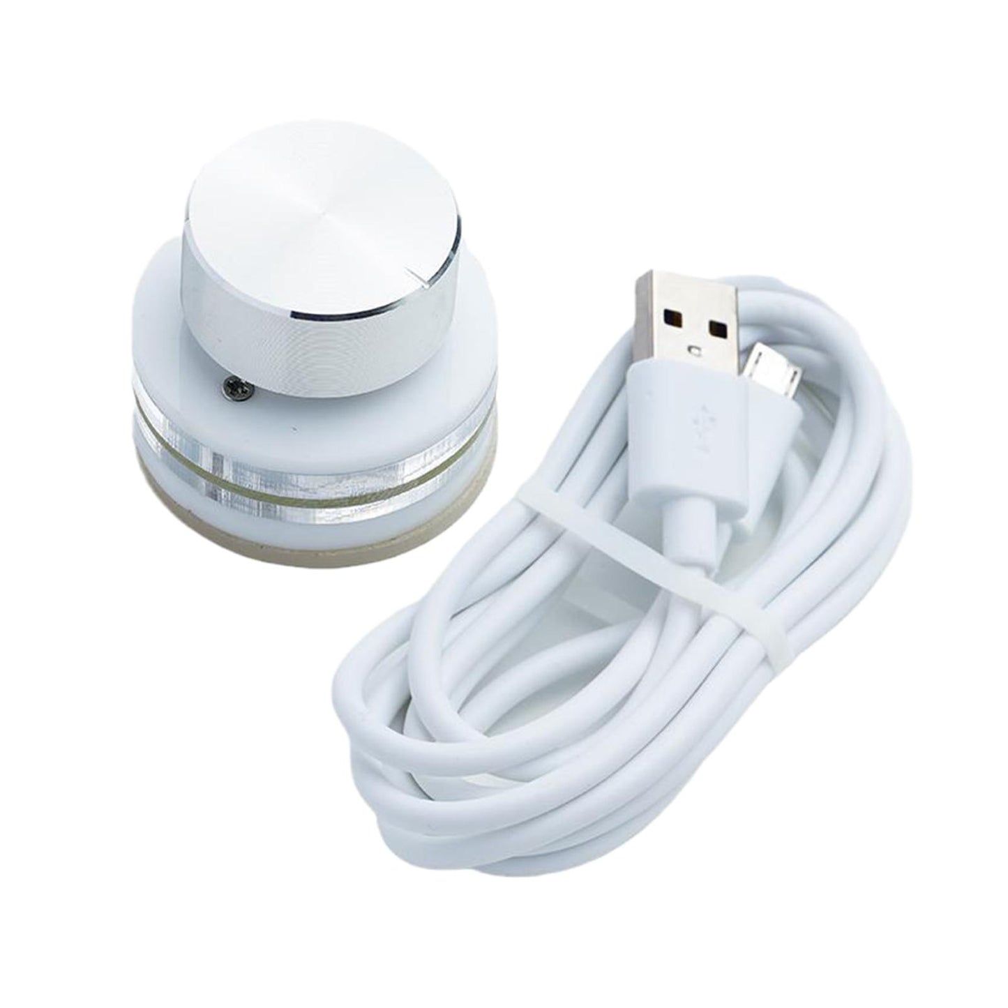 USB One-key Keyboard Knob Backlit Programming Keypad Custom Shortcut White