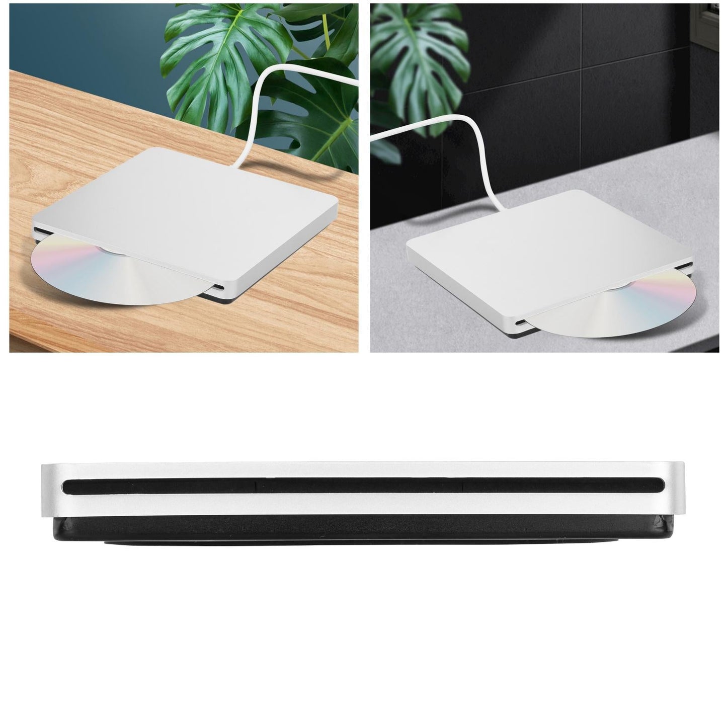 External DVD Drive Slot in Type C USB C Rewriter for Notebook Laptop PC