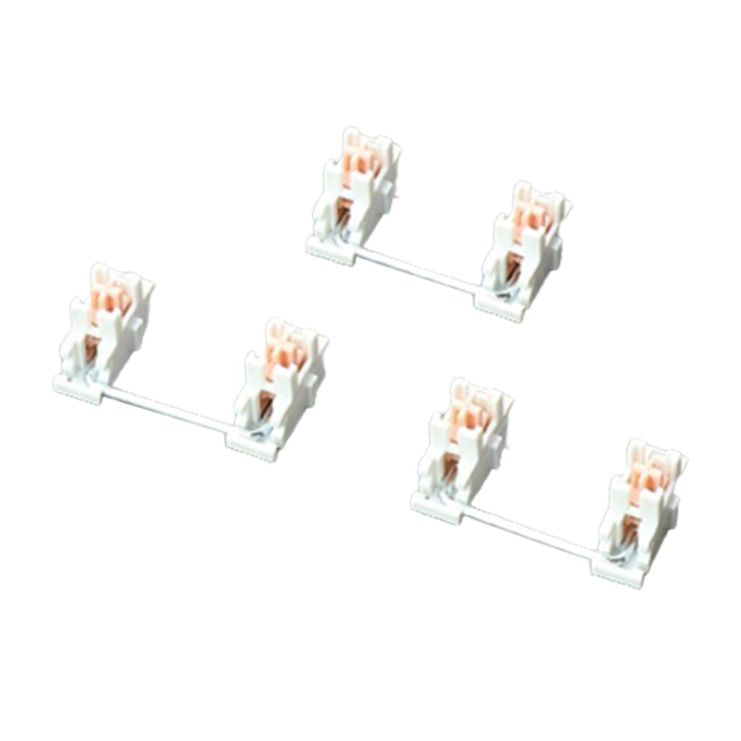 Plate Mounted Stabilizers High Precision for Mechanical Keyboard 3Pcs 2U