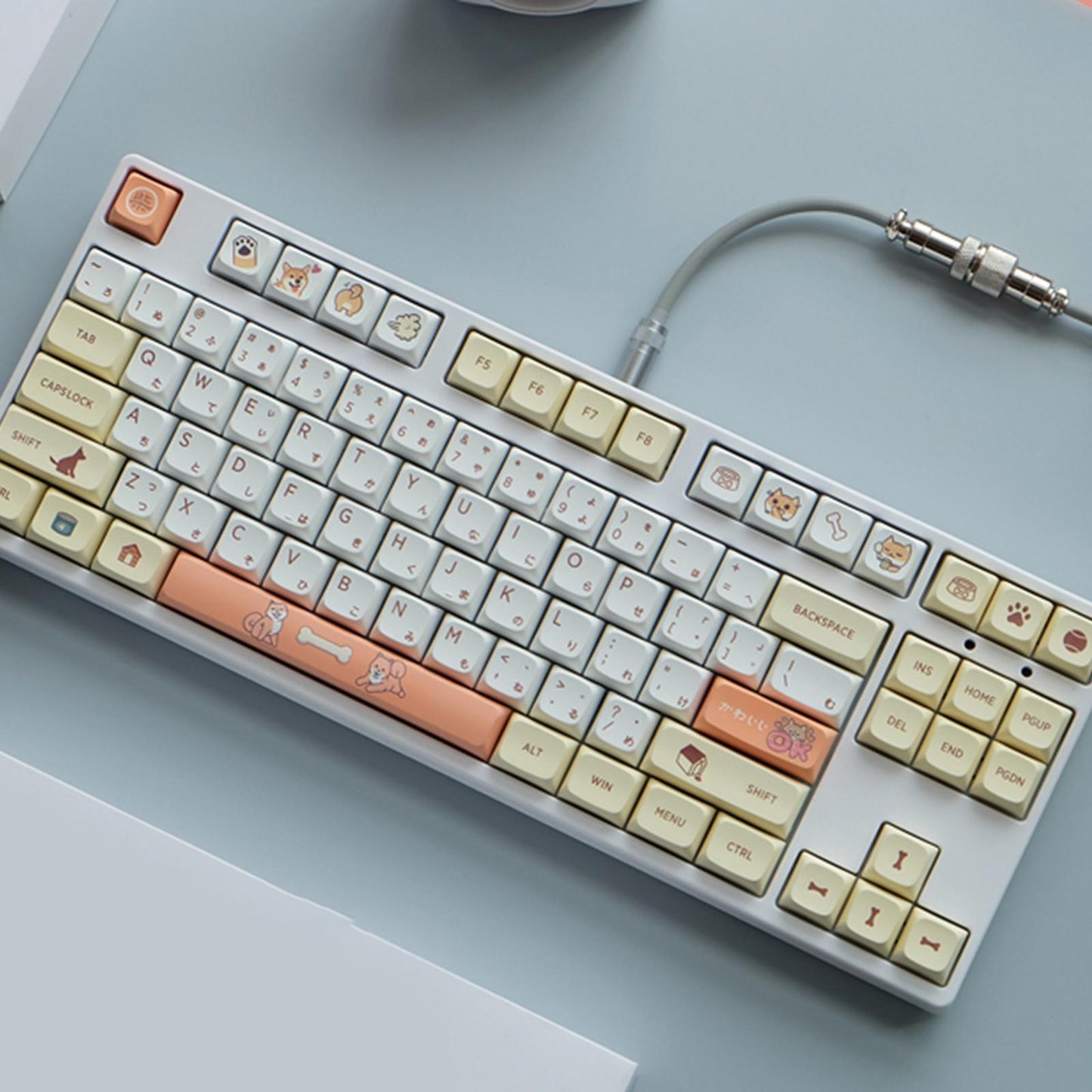 139Keys XDA Profile Keycaps 2-Layer for MX Mechanical Keyboard Japanese Font