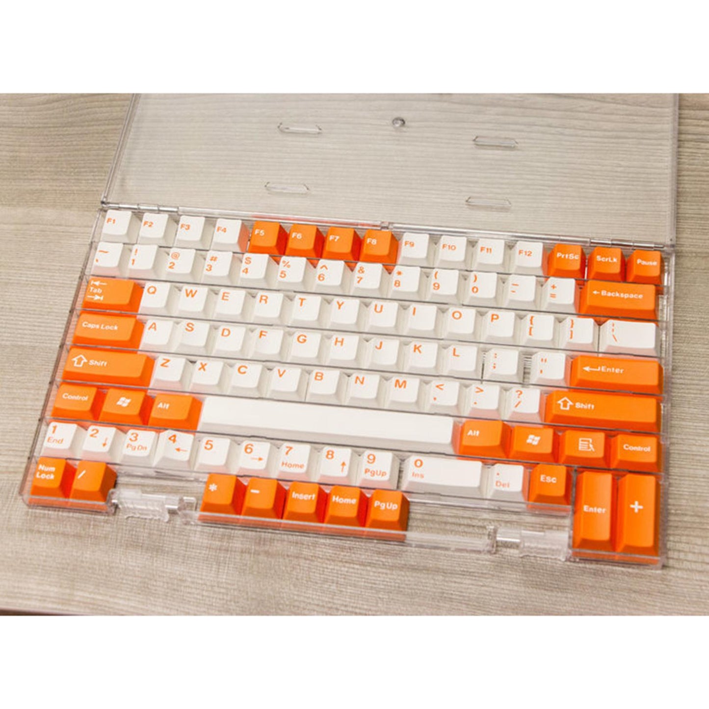 Clear Keycap Storage Box Case Dustproof Organizer for Cherry Xda Dsa Profile Normal Version