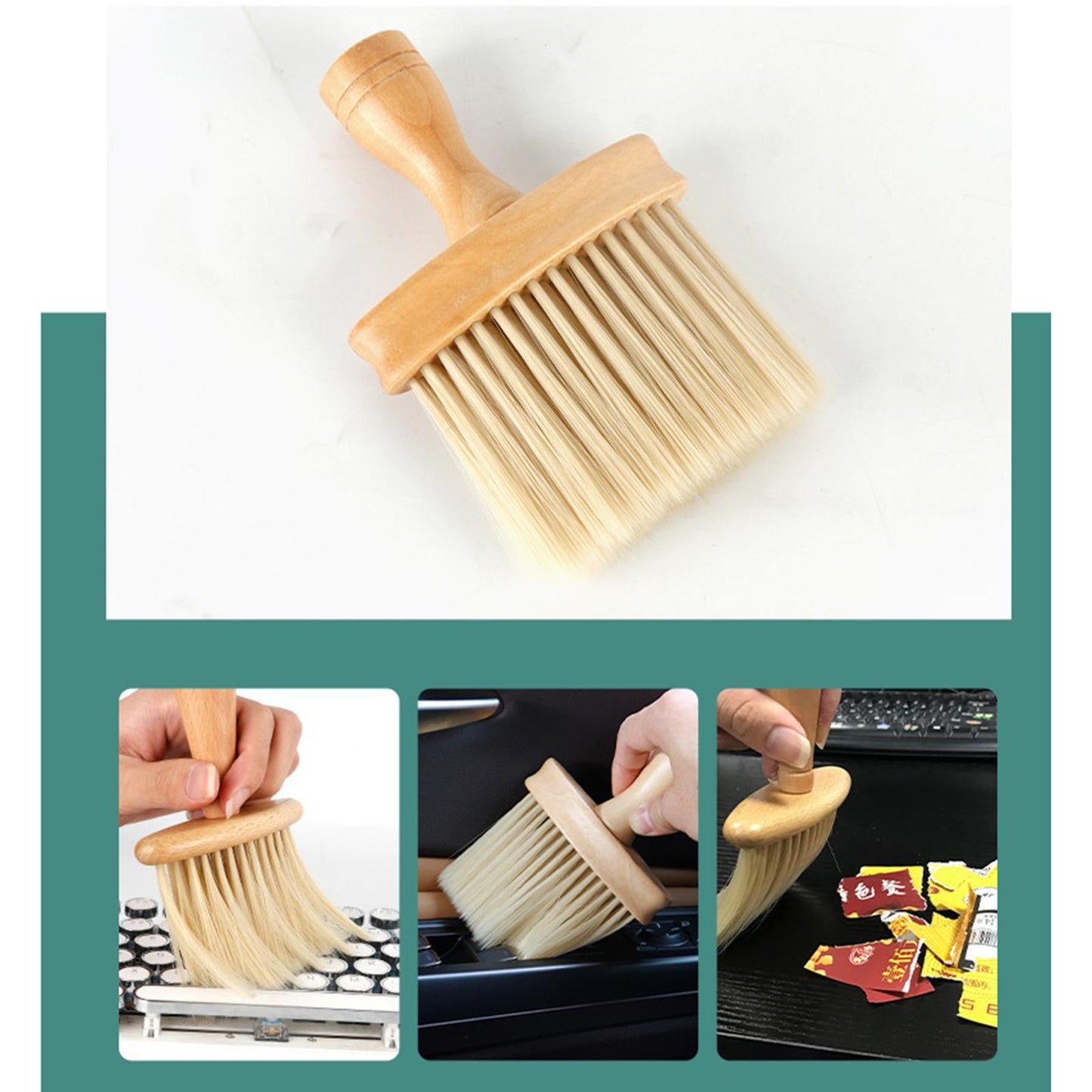 Keyboard Cleaning Brush Soft Bristle for Window Groove Home Office Notebook