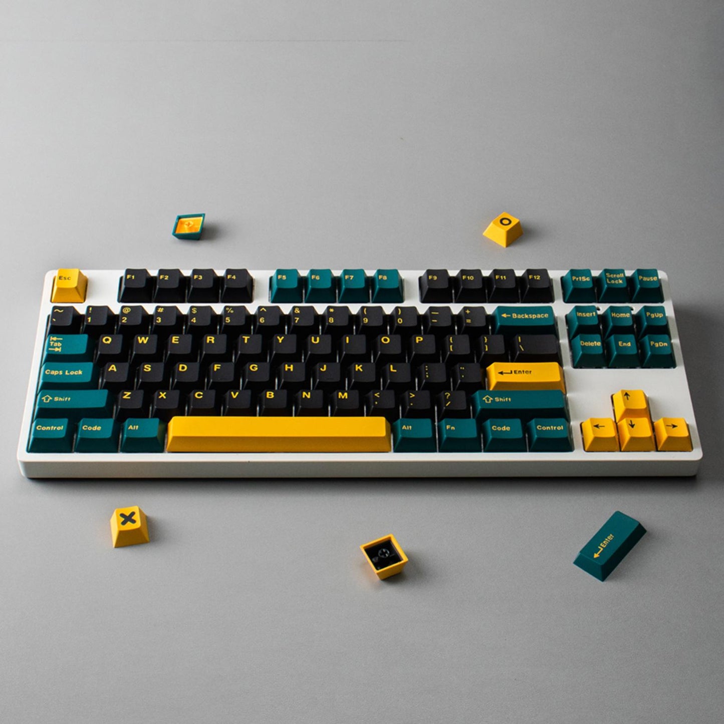 173-Key Keycaps Kit for Mechanical Keyboards for MX Switch 84/87/96/98 MG.