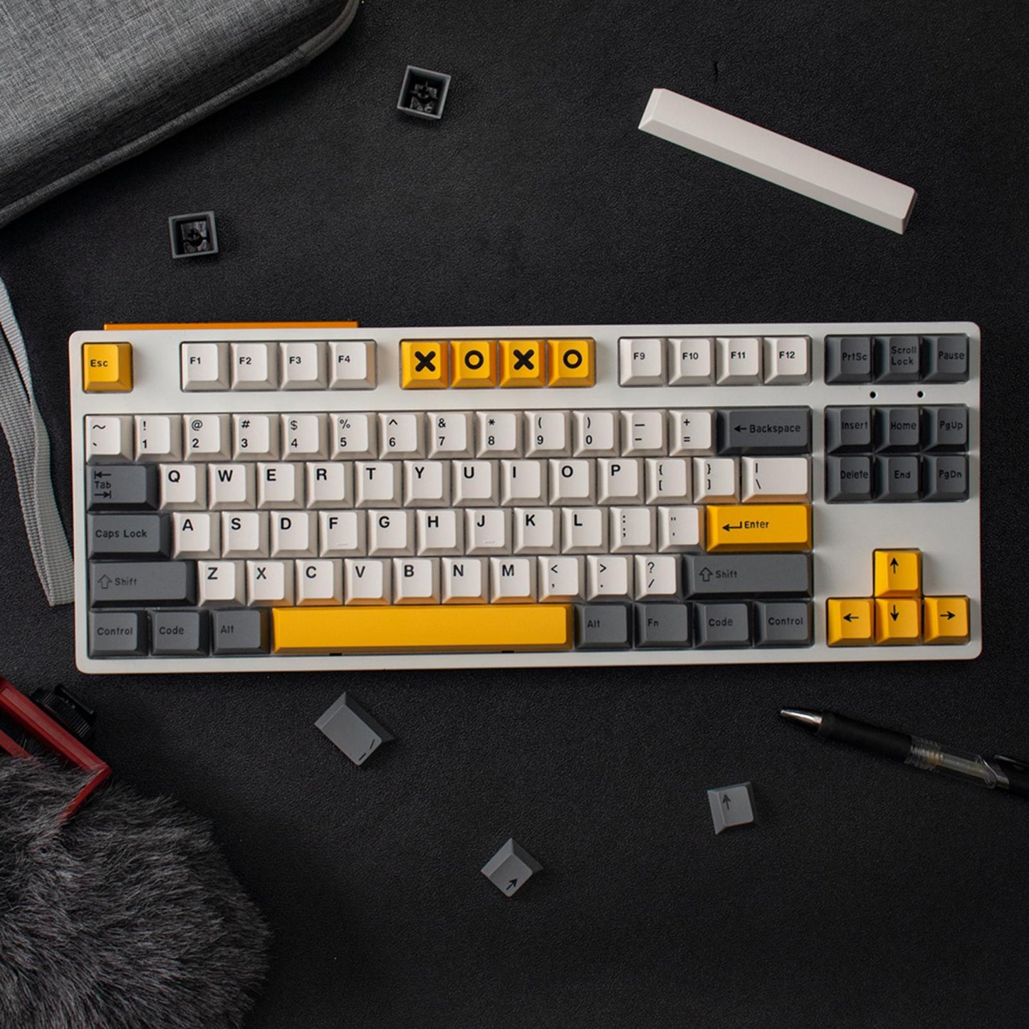 173 Keys Keycaps Key Caps Set for MX Switches and Clones Heavy Industry