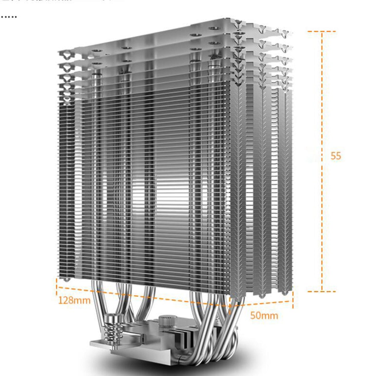 Cooling CPU Cooler Fan Single Tower Hydraulic Bearing for LGA 1200/115x/1700