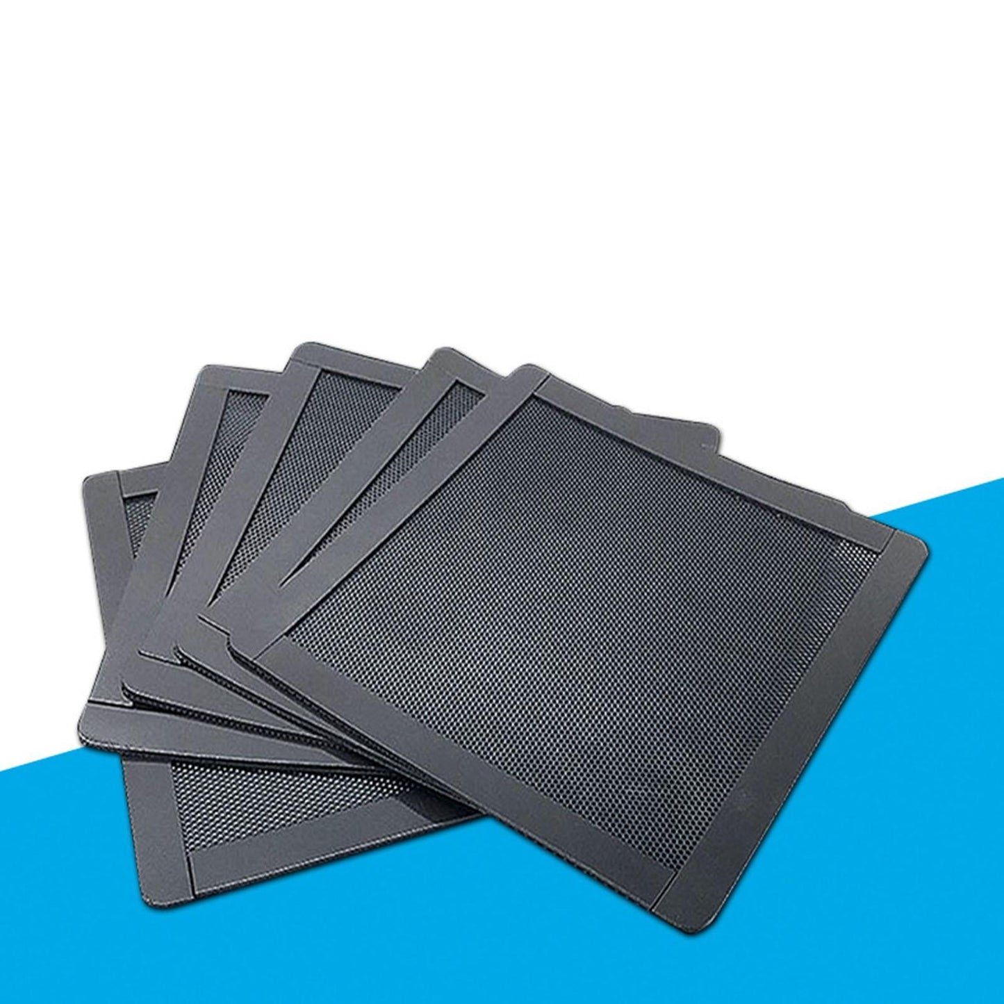 PVC Magnetic Cooling Fan Dust Filter Cover for Computer PC 14x14cm