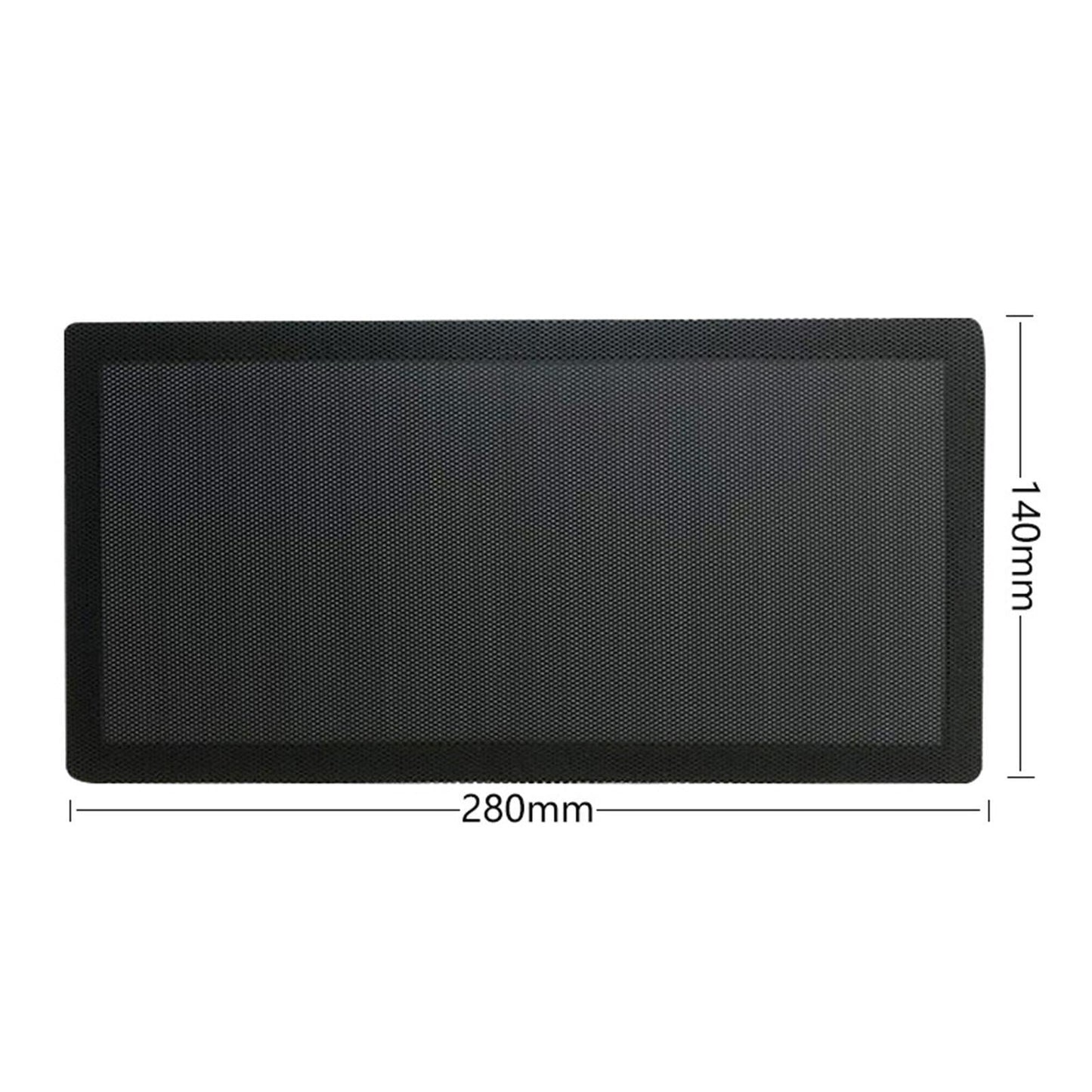 PVC Magnetic Cooling Fan Dust Filter Cover for Computer PC 14x28cm Normal