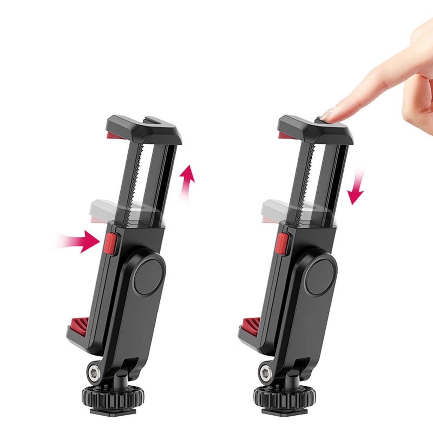 Phone Tripod Mount Adapter Adjustable 360 Rotatable for Vlog Chat Tripod