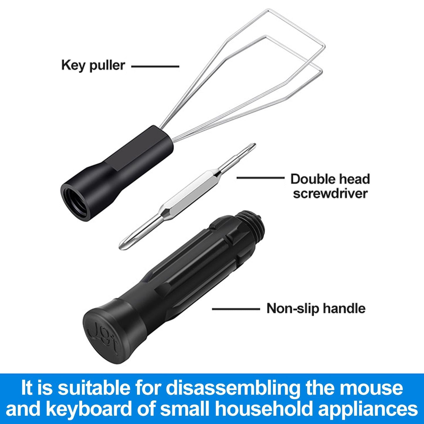 Keycap Puller Remover Cleaning Multifunctional for Mechanical Keyboard