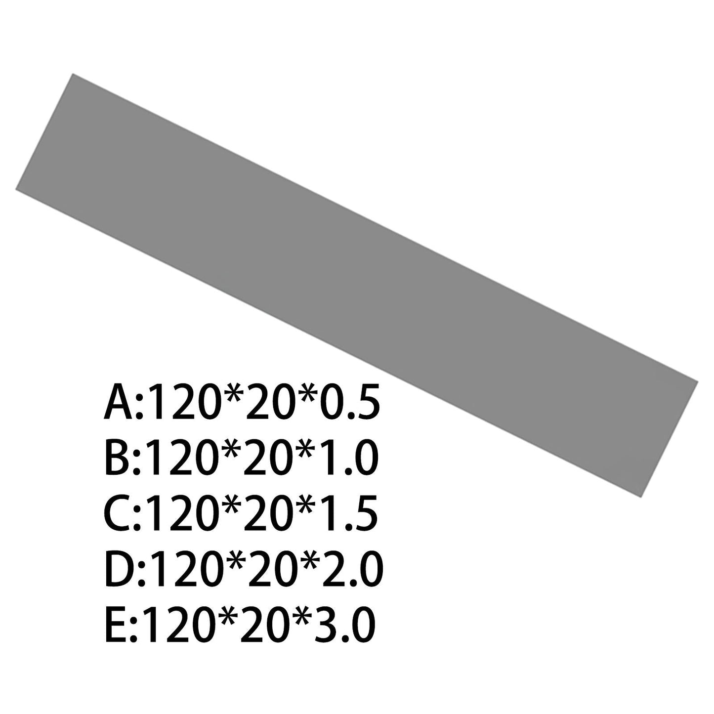Silicone Thermal Pad 12.8 W/mK Heat Resistance for PC Laptop Heatsink 0.5mm