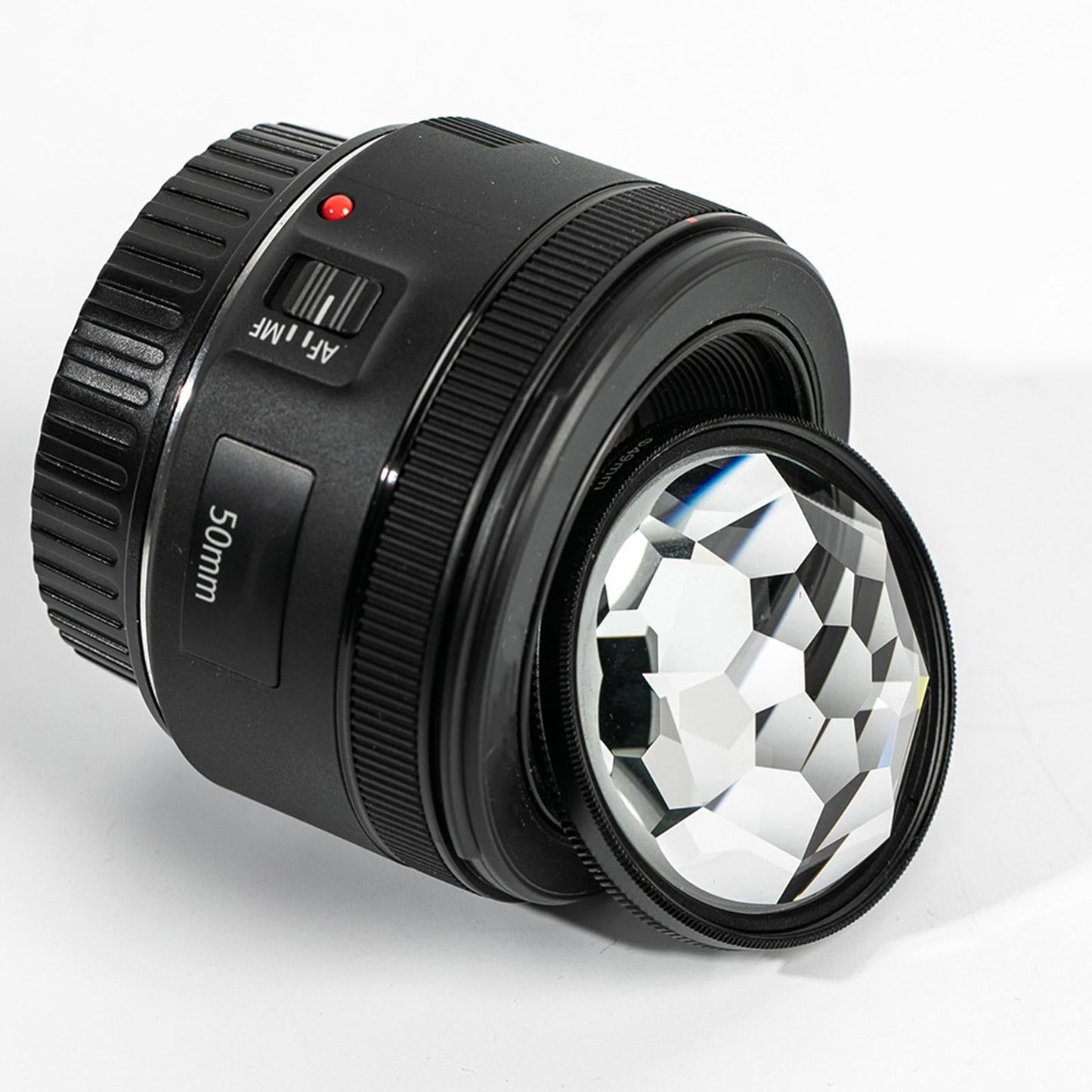 Universal 49mm Camera Lens Filter Kaleidoscope Prism Video Only Filter