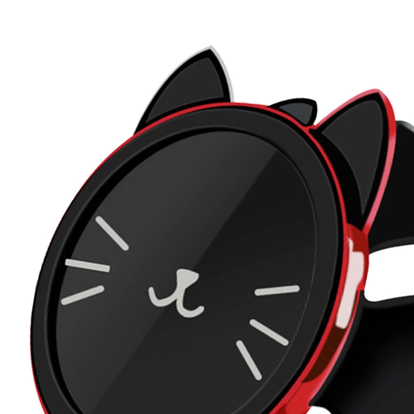 Universal Car Phone Mount Holder Magnetic Hands Free 360 Rotation Red