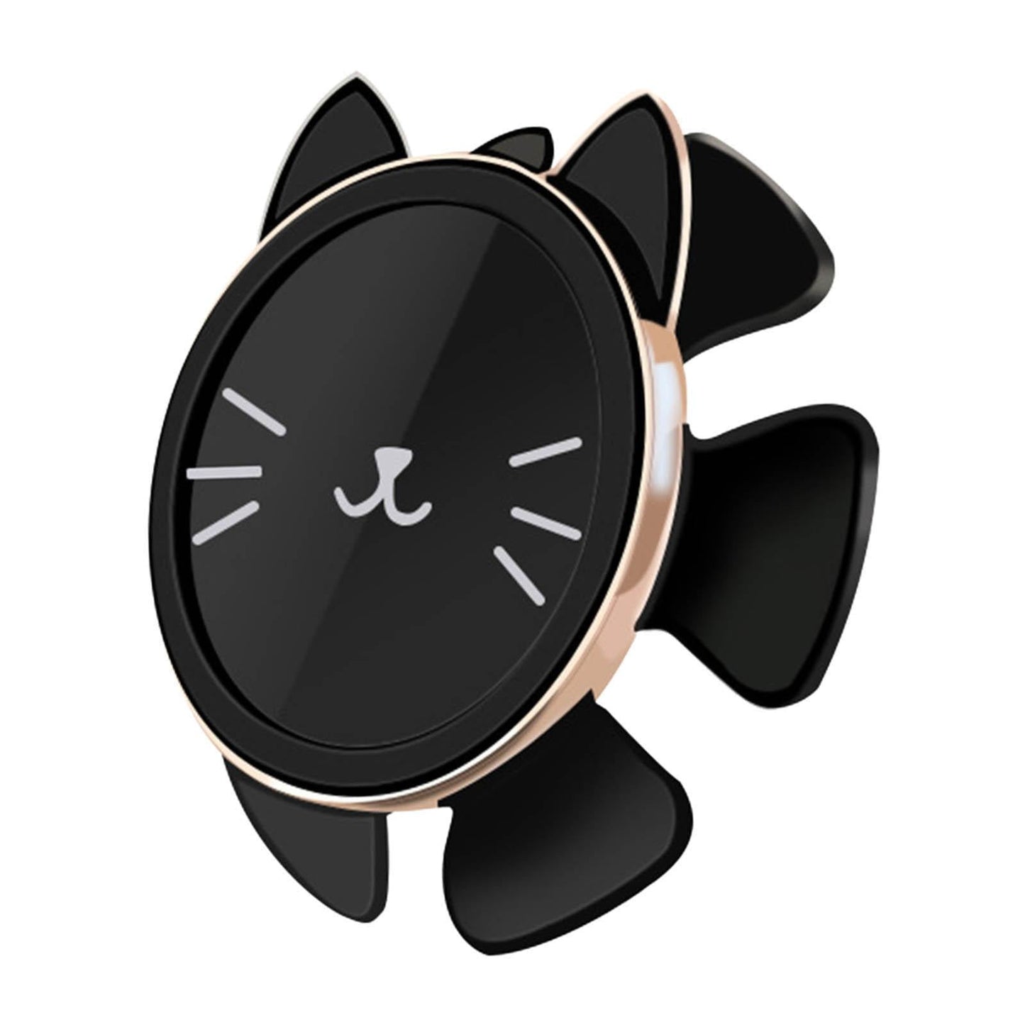 Universal Car Phone Mount Holder Magnetic Hands Free 360 Rotation Gold