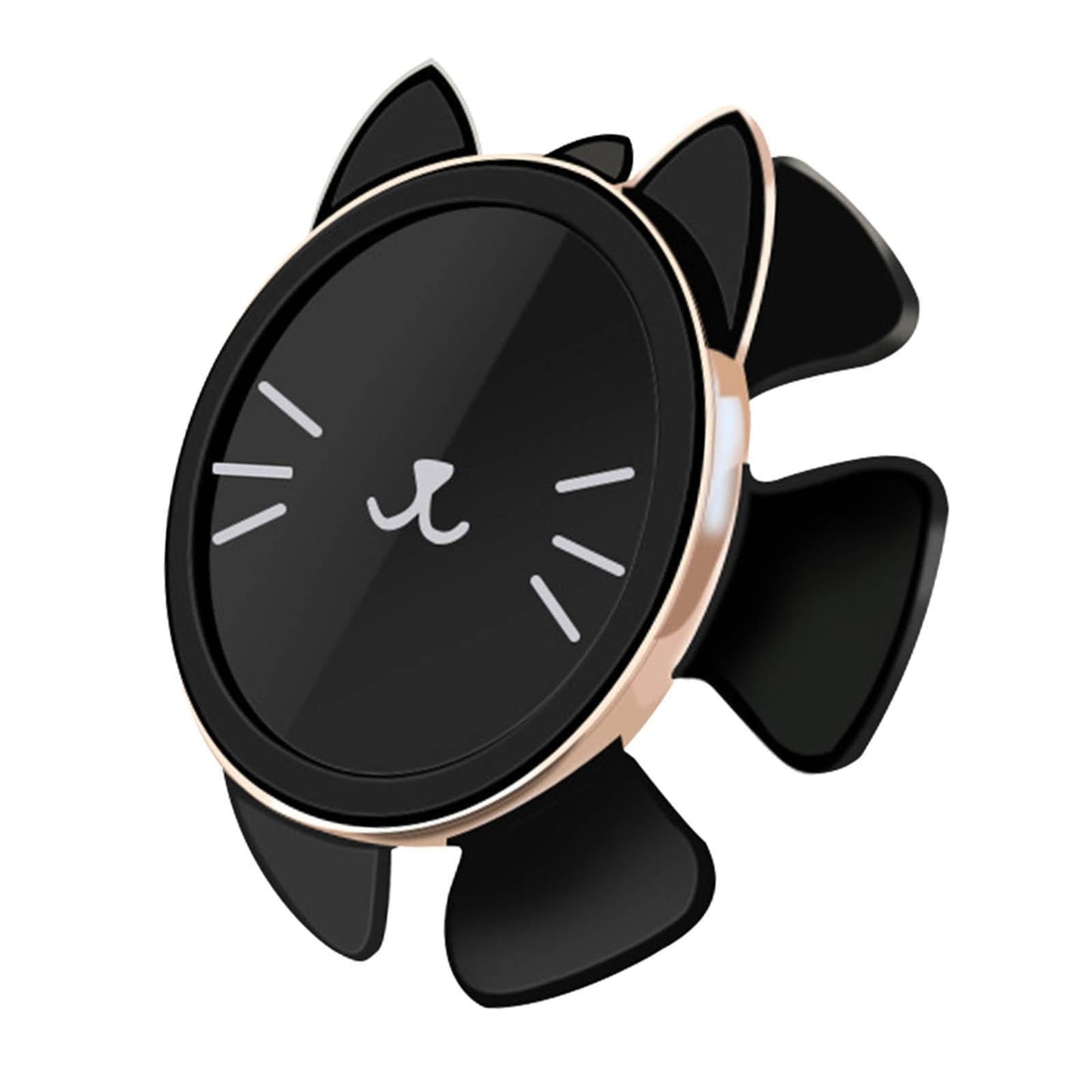 Universal Car Phone Mount Holder Magnetic Hands Free 360 Rotation Gold