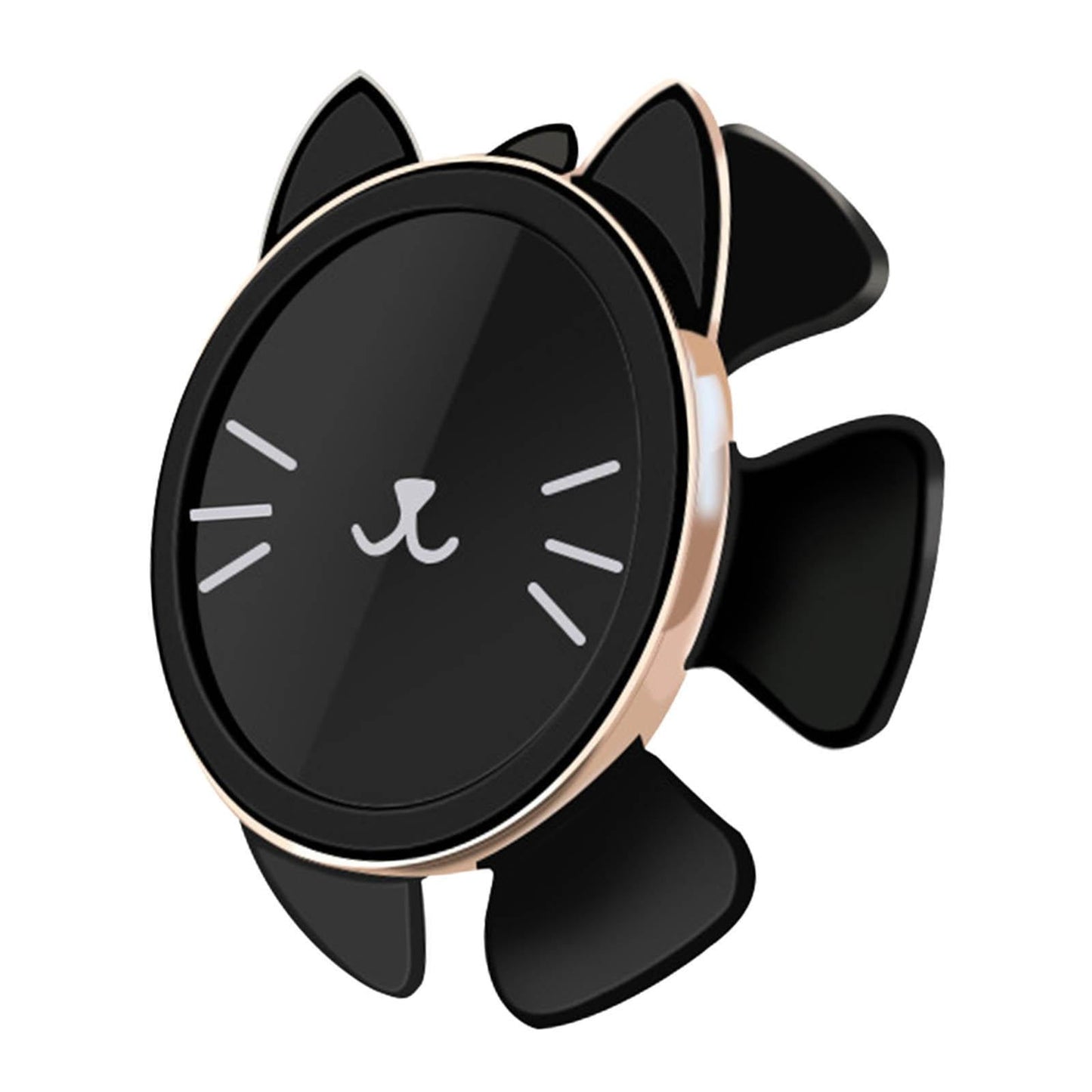 Universal Car Phone Mount Holder Magnetic Hands Free 360 Rotation Gold