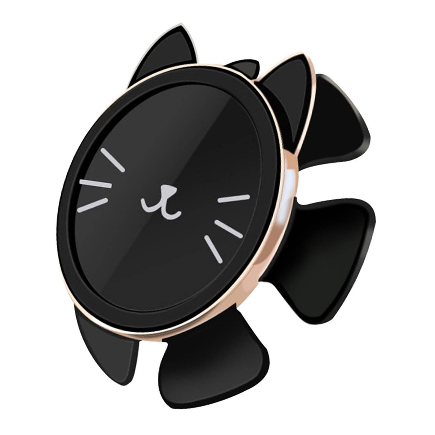 Universal Car Phone Mount Holder Magnetic Hands Free 360 Rotation Gold