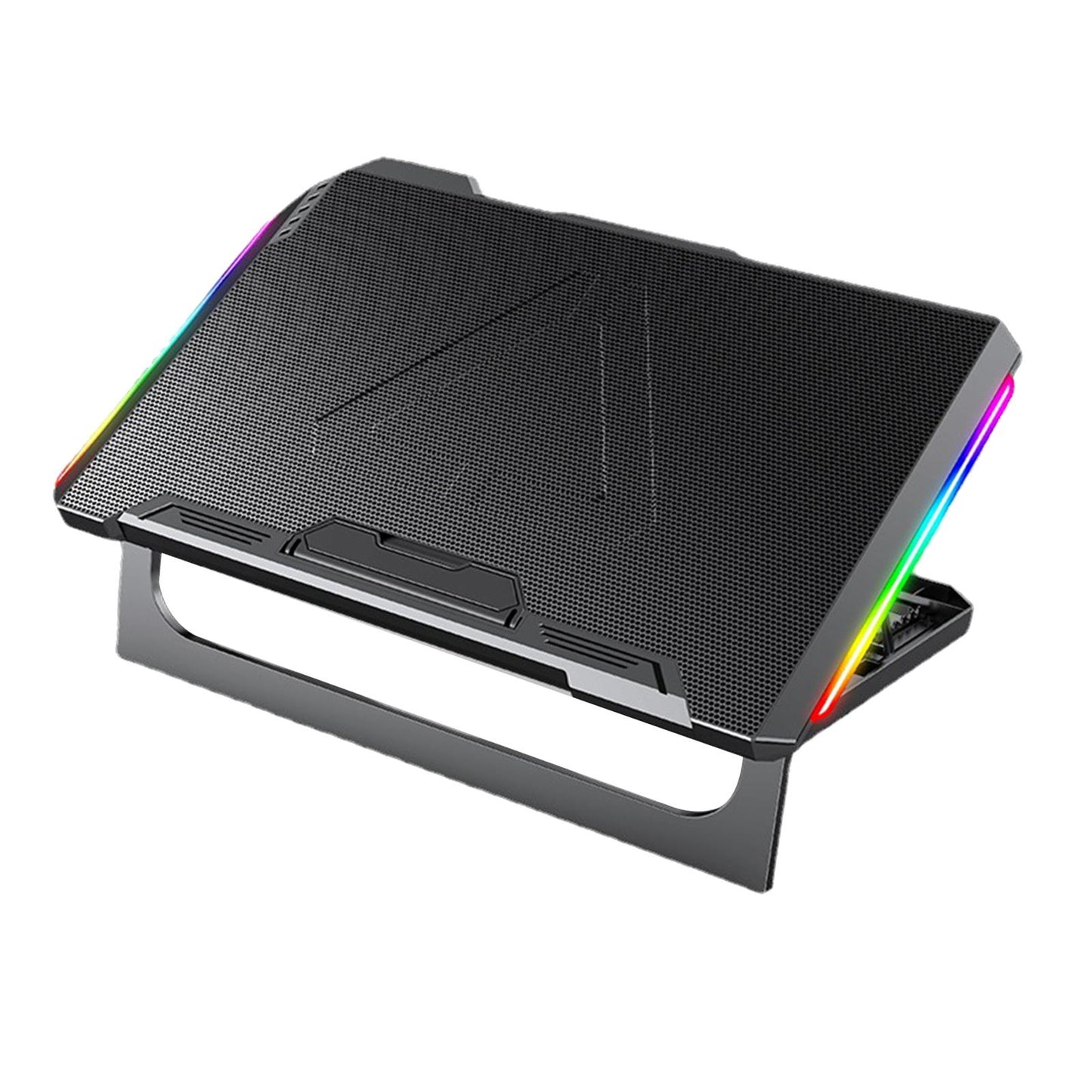 Laptop Cooling Pad Portable 6 Quiet Fans Stable Stand for Notebook Gaming