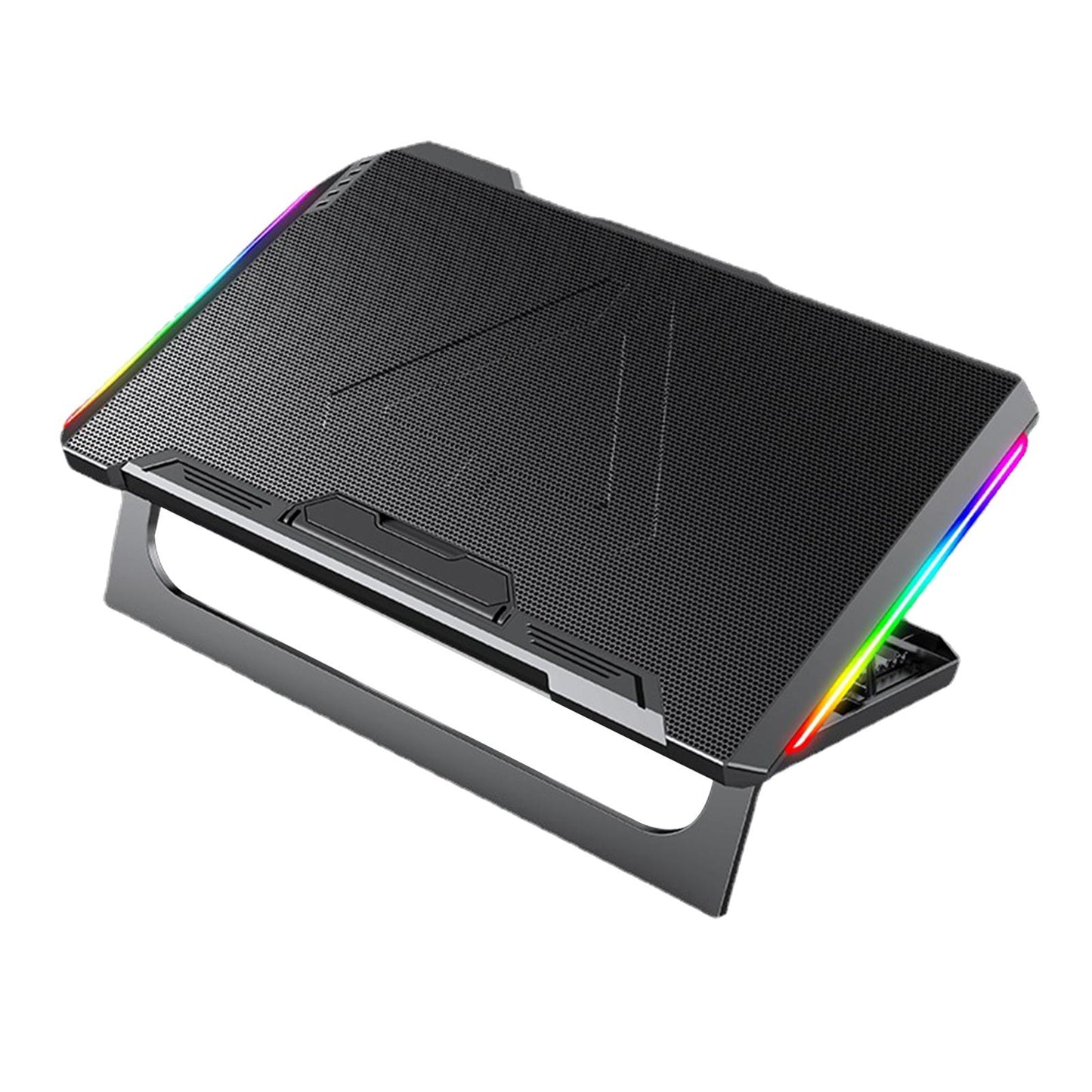 Laptop Cooling Pad Portable 6 Quiet Fans Stable Stand for Notebook Gaming