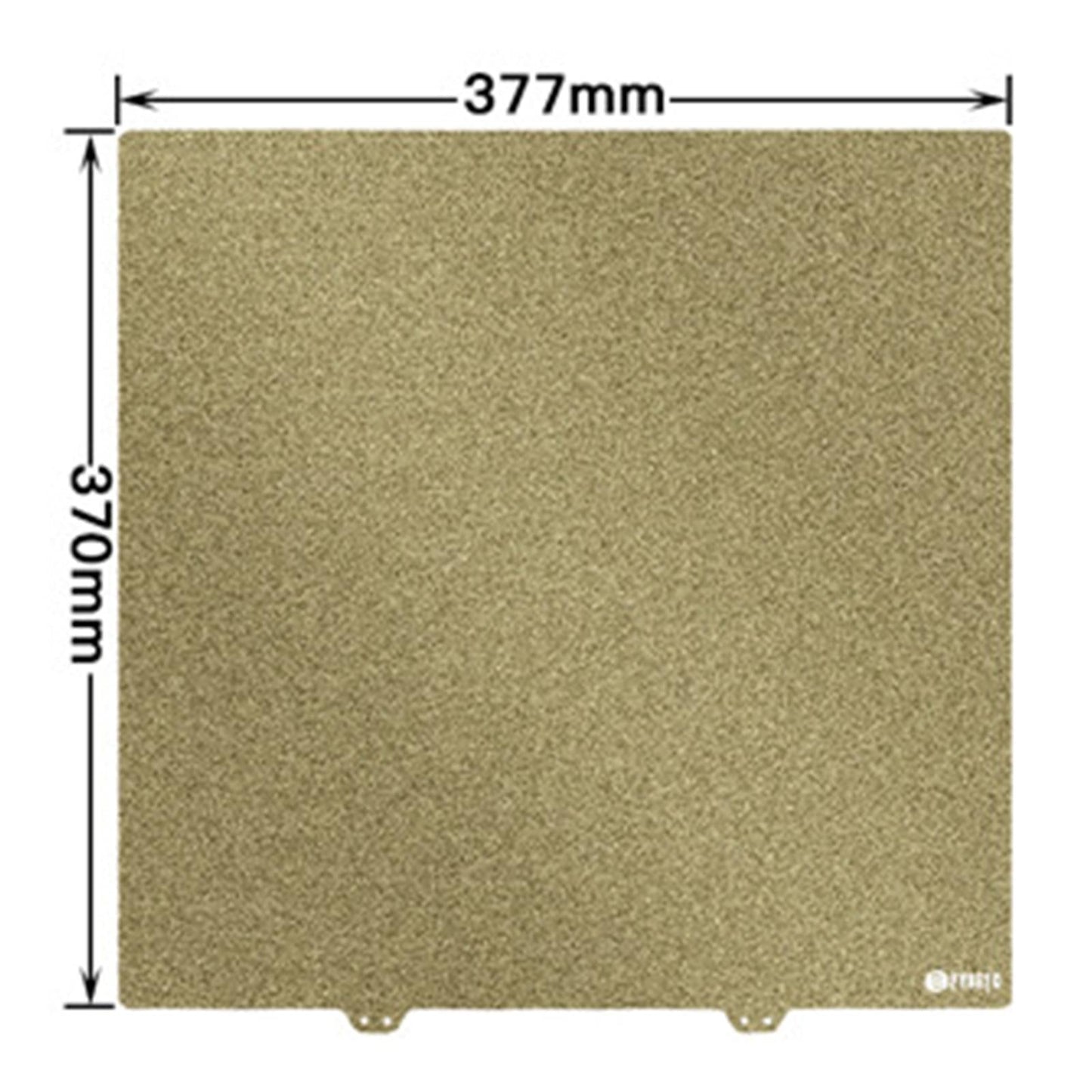 Pei Spring Steel Sheet Plate 377x370mm for Ender 5 Plus No Magnetic Sheet