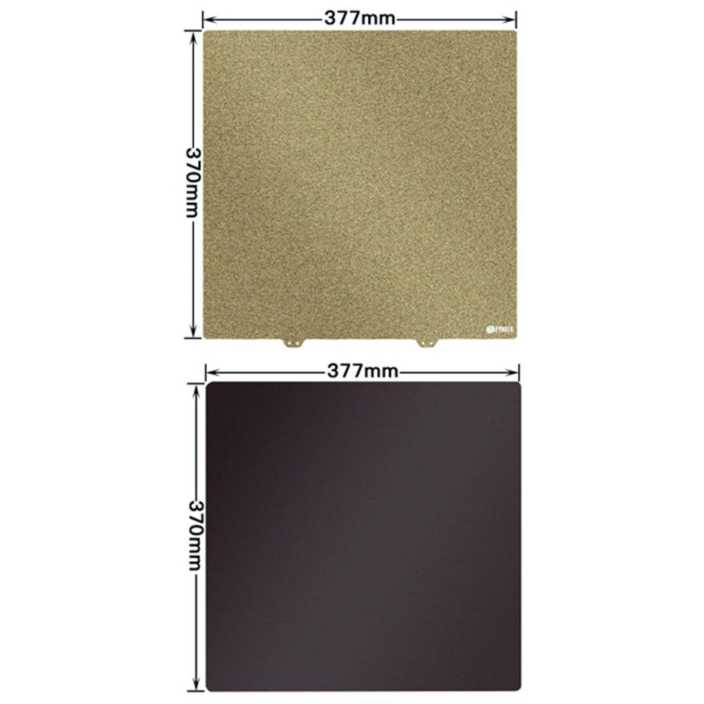 Pei Spring Steel Sheet Plate 377x370mm for Ender 5 Plus With Magnetic Sheet