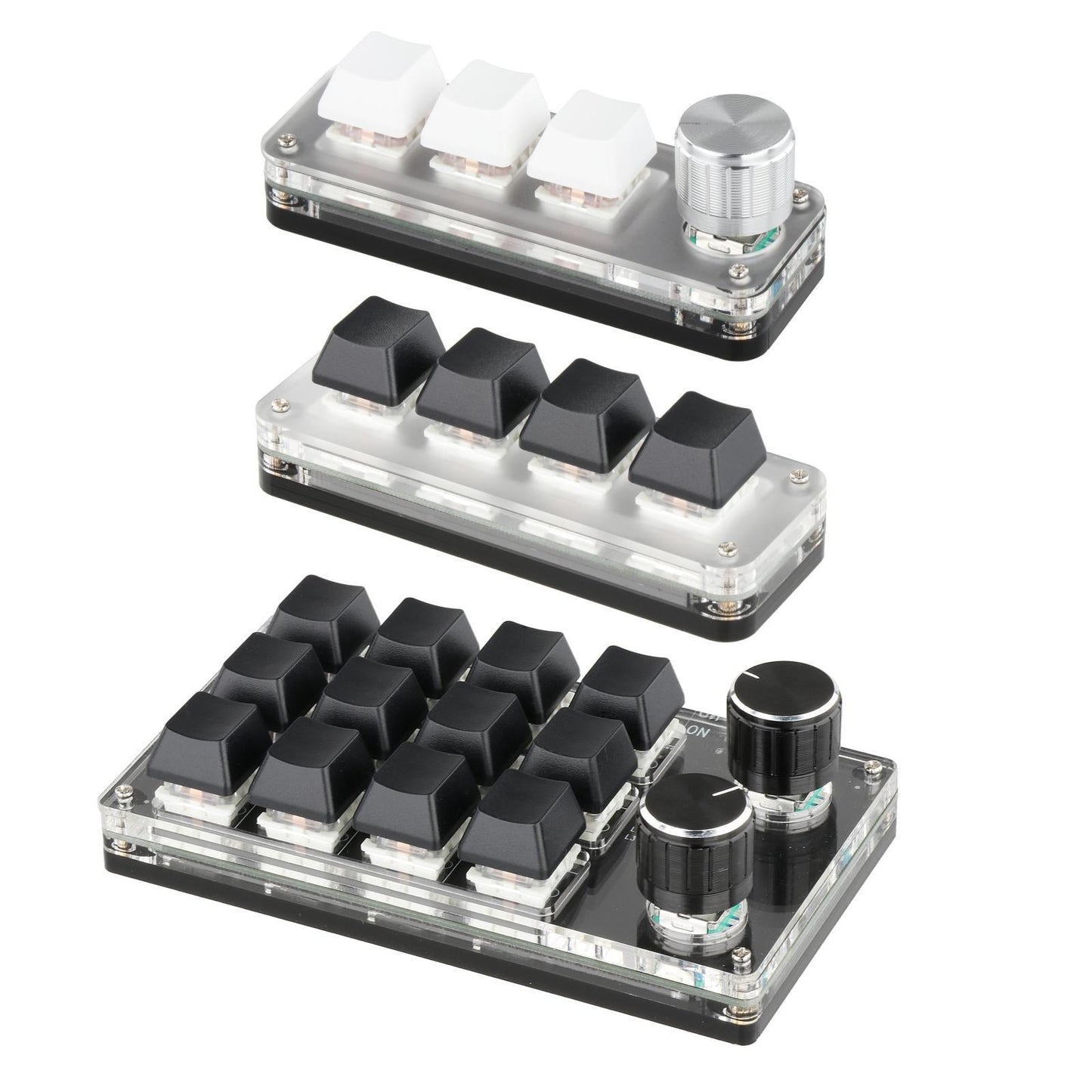 Mini Mechanical Gaming Keypad Macro Programming Keys for Windows 3 Keys