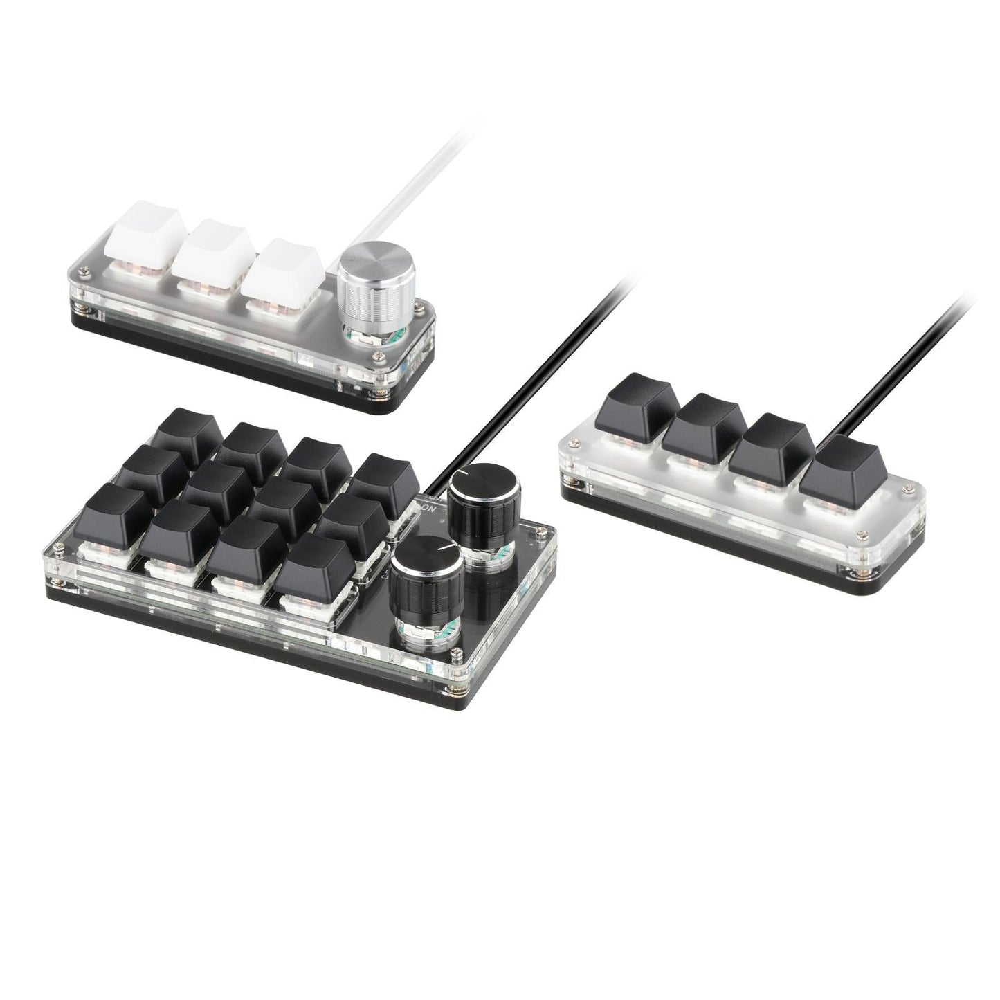 Mini Mechanical Gaming Keypad Macro Programming Keys for Windows 3 Keys