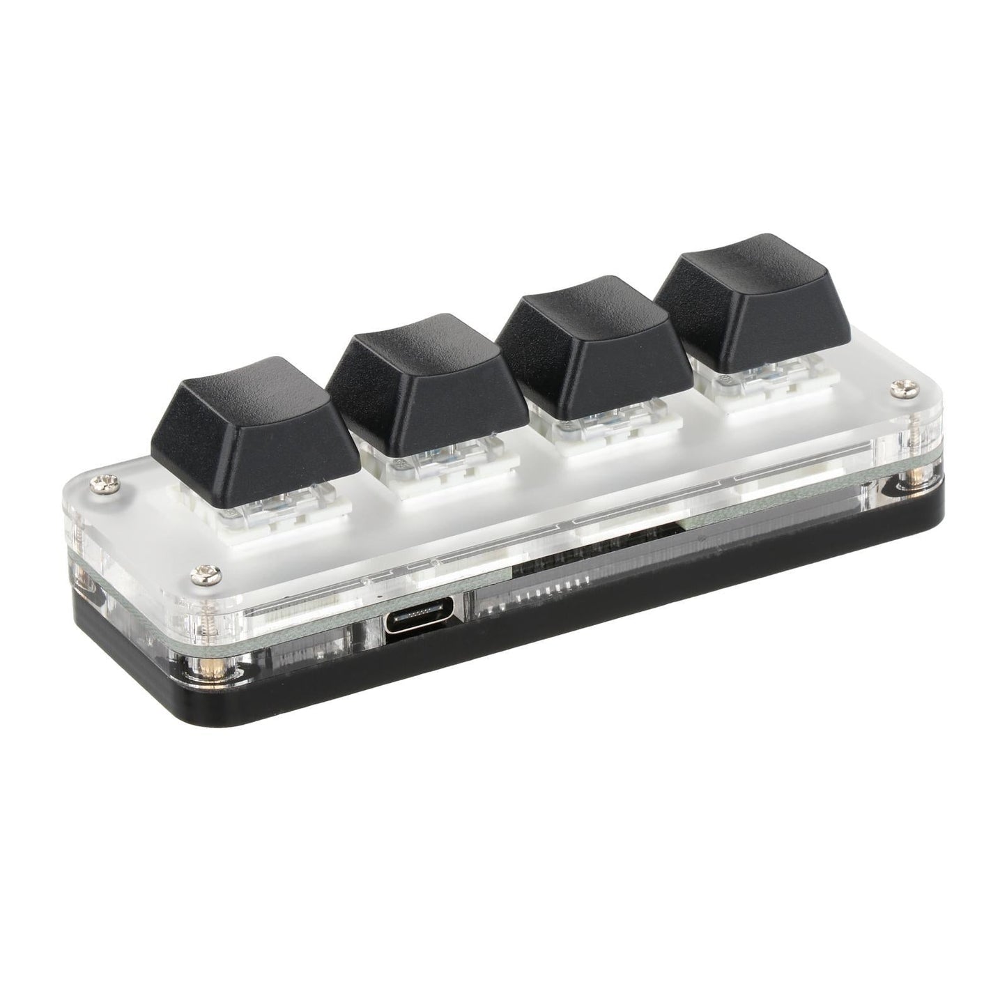 Mini Mechanical Gaming Keypad Macro Programming Keys for Windows 4 Keys