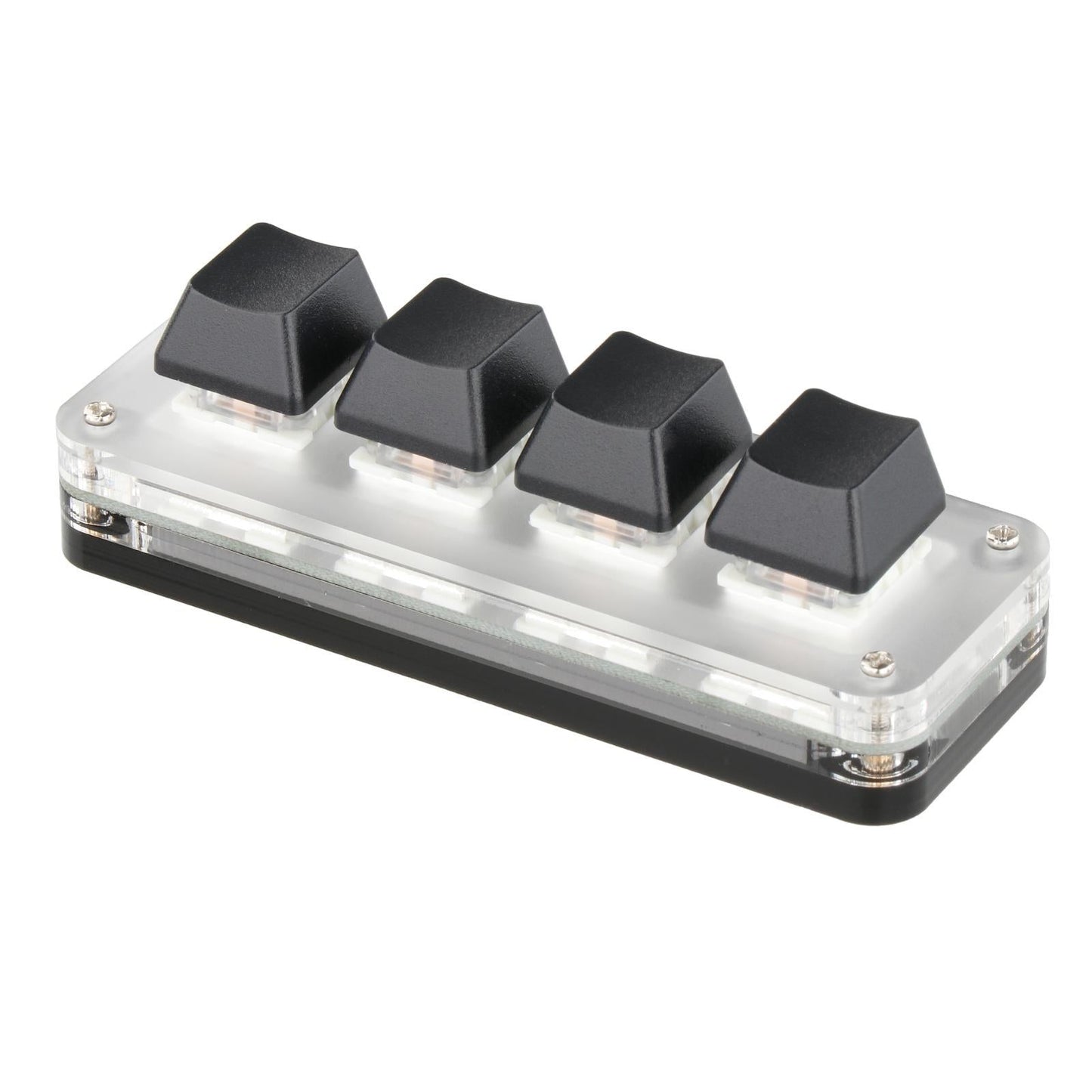 Mini Mechanical Gaming Keypad Macro Programming Keys for Windows 4 Keys