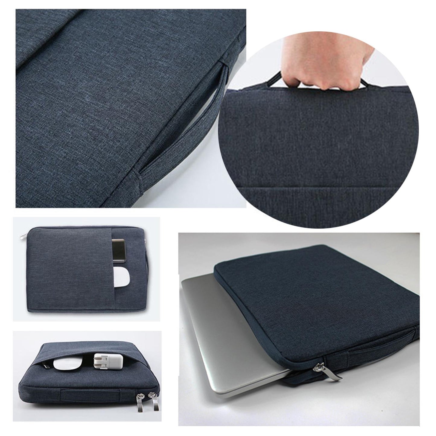 Laptop Sleeve Bag Waterproof Handbag Compact Slim Tablet Case 13.3 14 inch