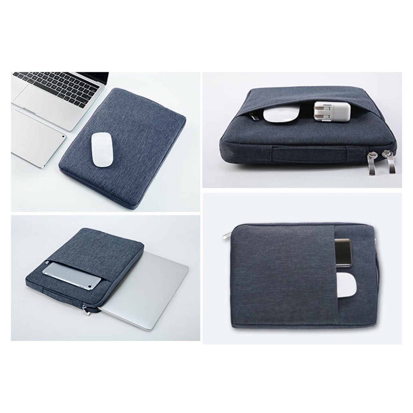 Laptop Sleeve Bag Waterproof Handbag Compact Slim Tablet Case 15.4 16 inch