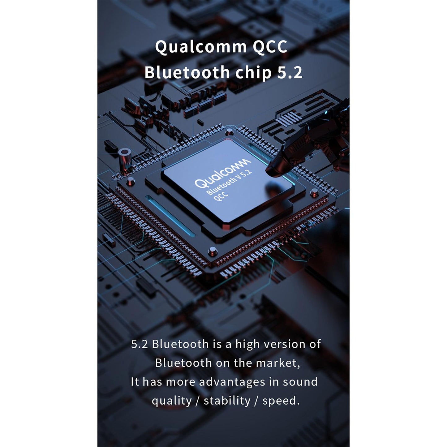 Receiver Transmitter Bluetooth 5.2 Wireless Audio For Car Speaker PC TV