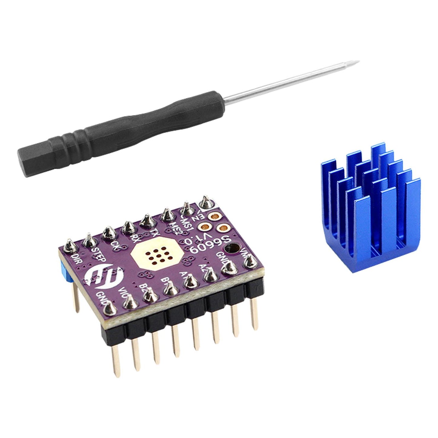 S6609 Stepstick Stepper Motor Driver Module UART Silent Drive for 3D Printer