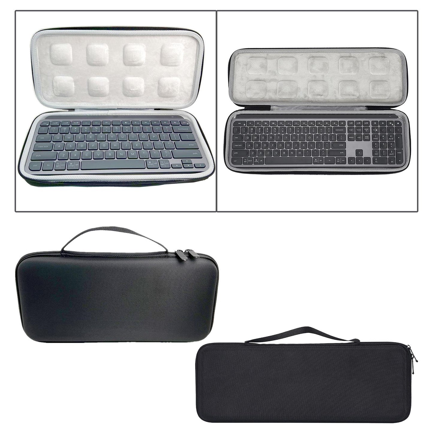 Keyboard Storage Bag Case EVA Handbag for Logitech Keyboard For MX Keys