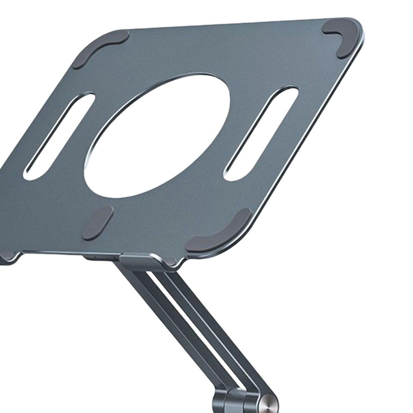 Tablet Stand 360 Rotating Holder Mount Desk for iPad Online Class Grey