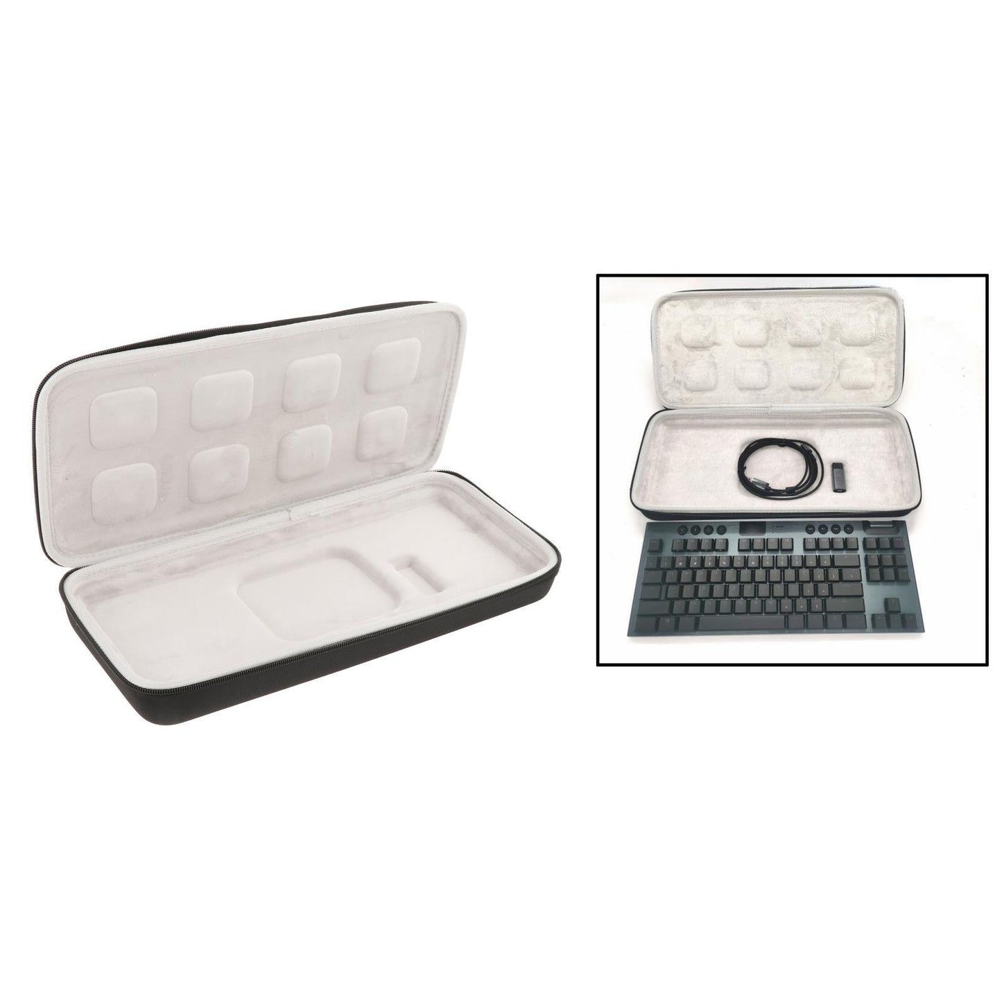 Keyboard Storage Bag Stylish Inner Foam for Logitech Keyboard for G913tkl