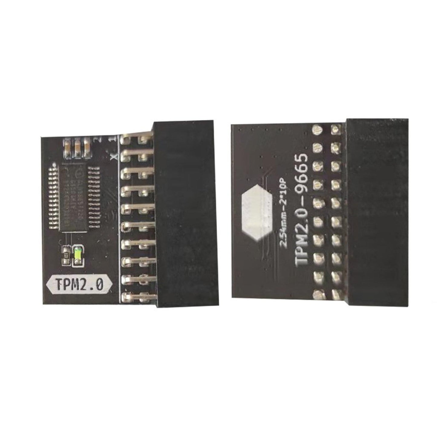 20 Pin Protection Module Metal for Tpm-L R2.0 for Gigabyte Gc-Tpm2.0 Black