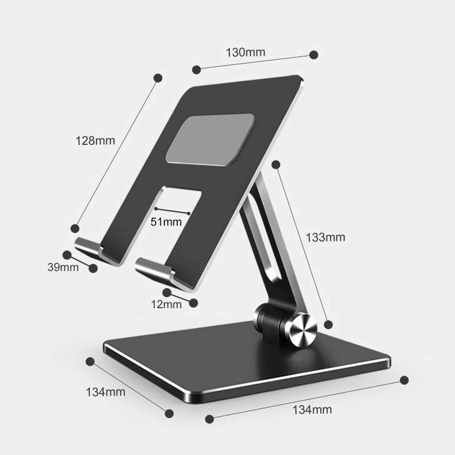 Phone Tablet Desktop Stand Desk Holder Mount Cradle for Viewing Photos