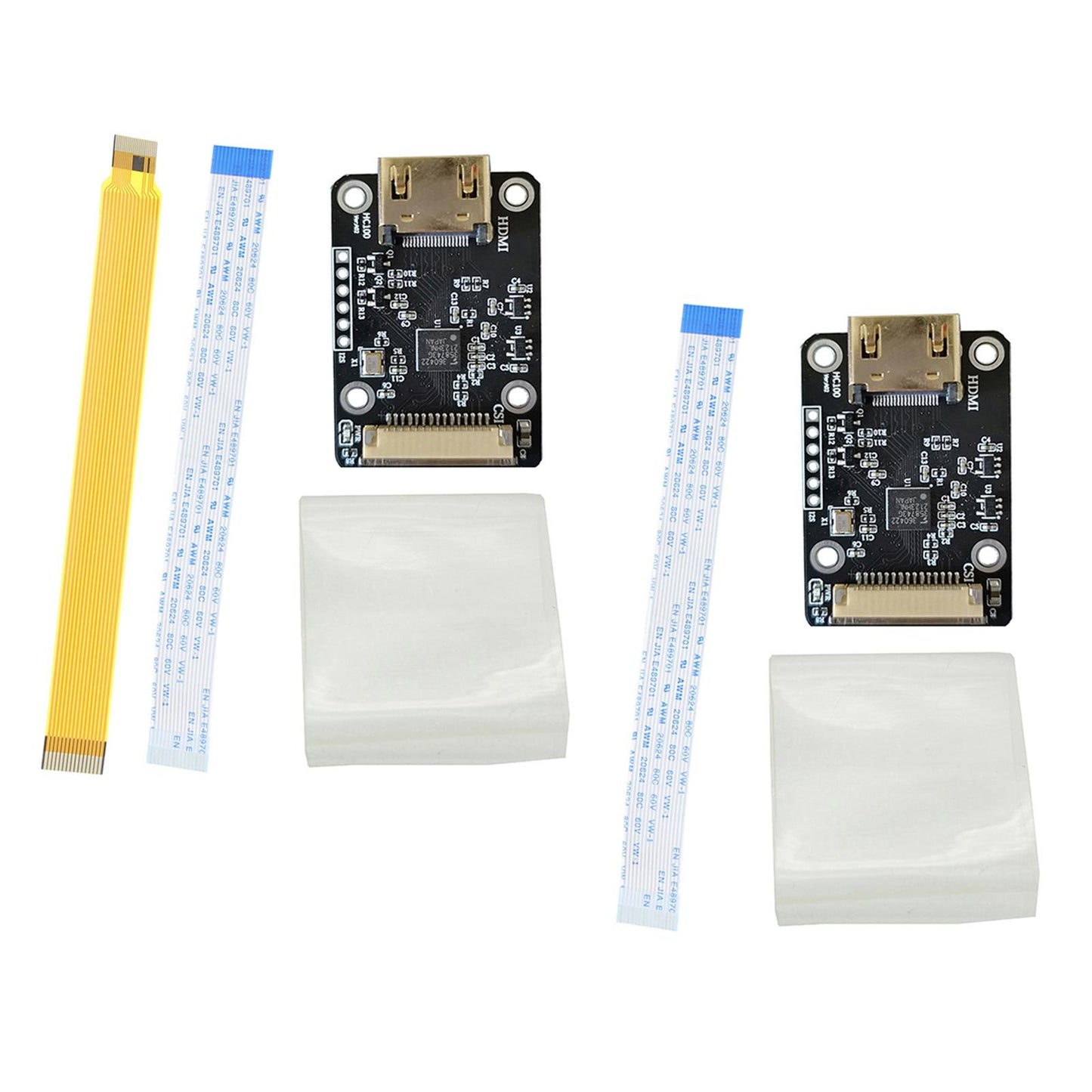 Adapter Board, Input up to 1080P 25Fp, Converter, for Rasperry Zero W 3B without Yellow Line