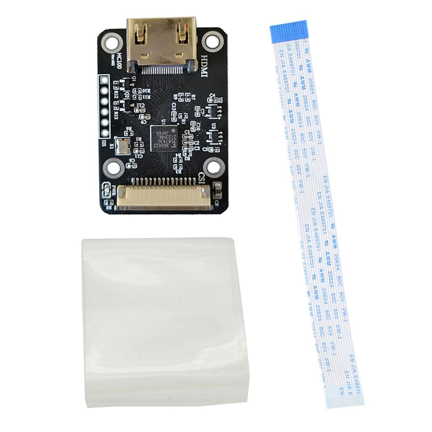 Adapter Board, Input up to 1080P 25Fp, Converter, for Rasperry Zero W 3B without Yellow Line