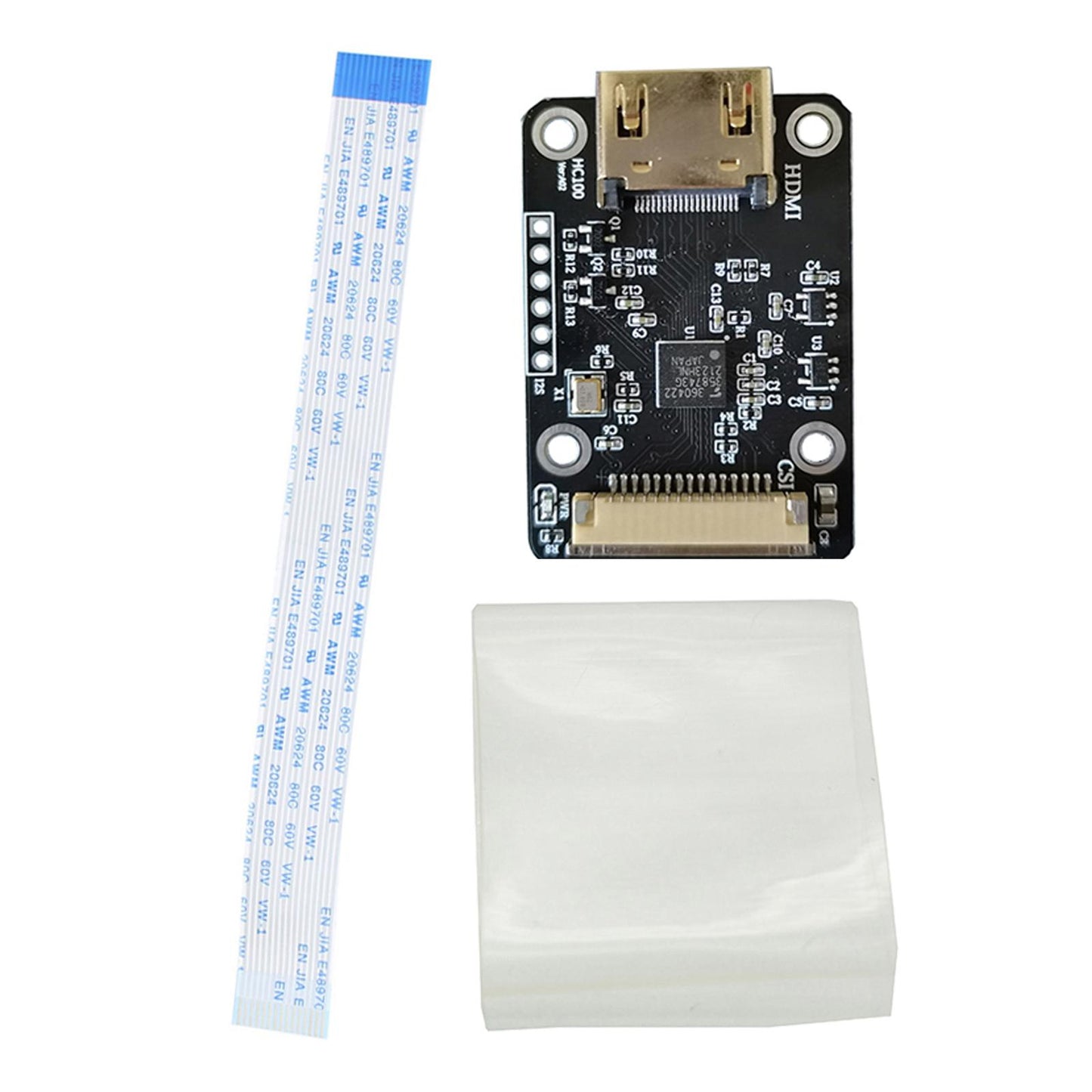 Adapter Board, Input up to 1080P 25Fp, Converter, for Rasperry Zero W 3B without Yellow Line