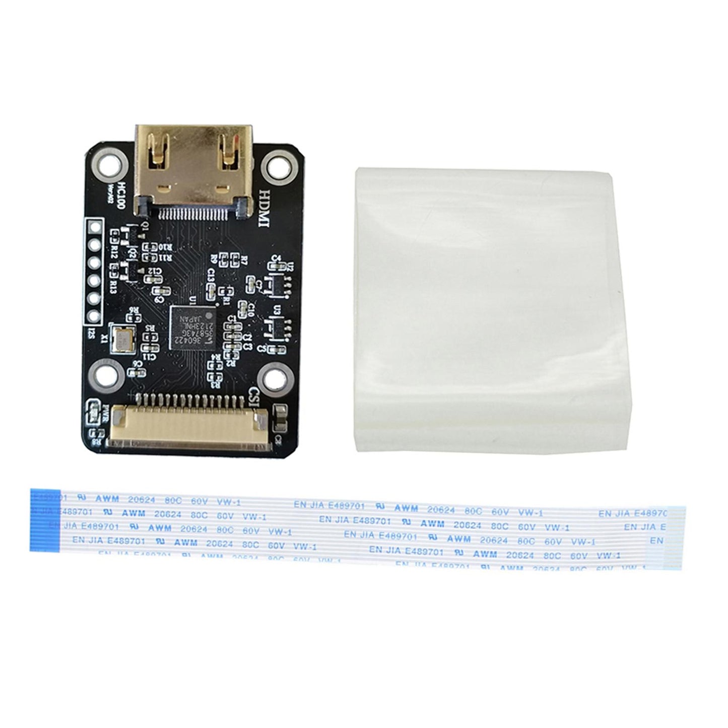Adapter Board, Input up to 1080P 25Fp, Converter, for Rasperry Zero W 3B without Yellow Line