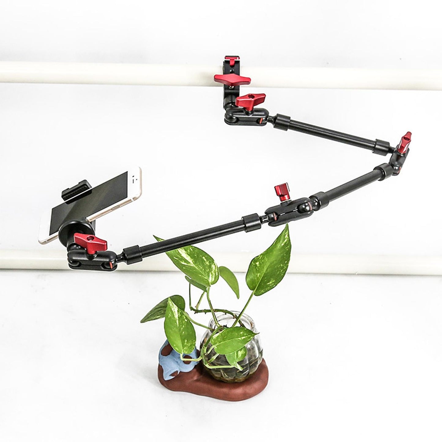 Camera Arm Aluminum Alloy Universal for Live Streaming Smartphone for Webcam withut Clamp