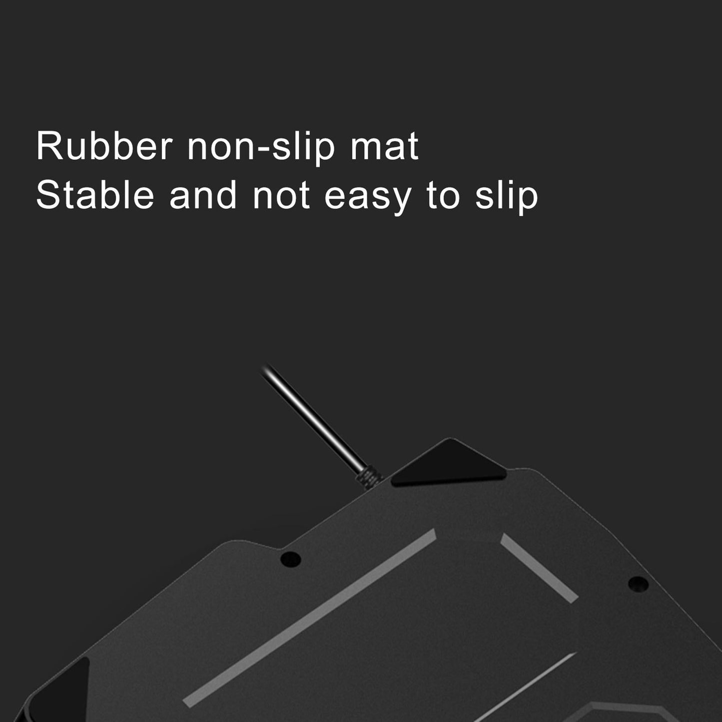 Gaming Keypad Single Handed RGB 35 Keys Small with Wrist Rest for Tablet