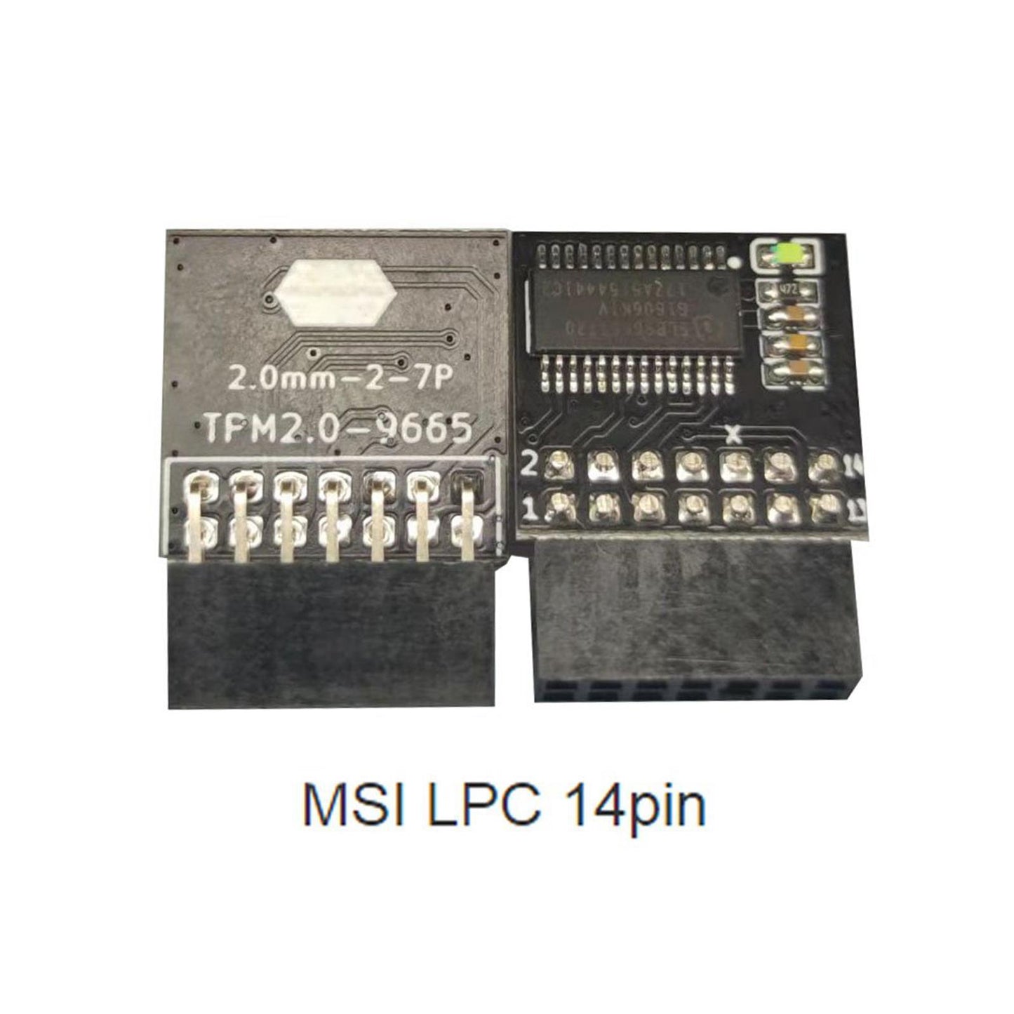 Lpc Tpm 2.0 Module Board Cryptographic Processor for MSI for Gigabyte C
