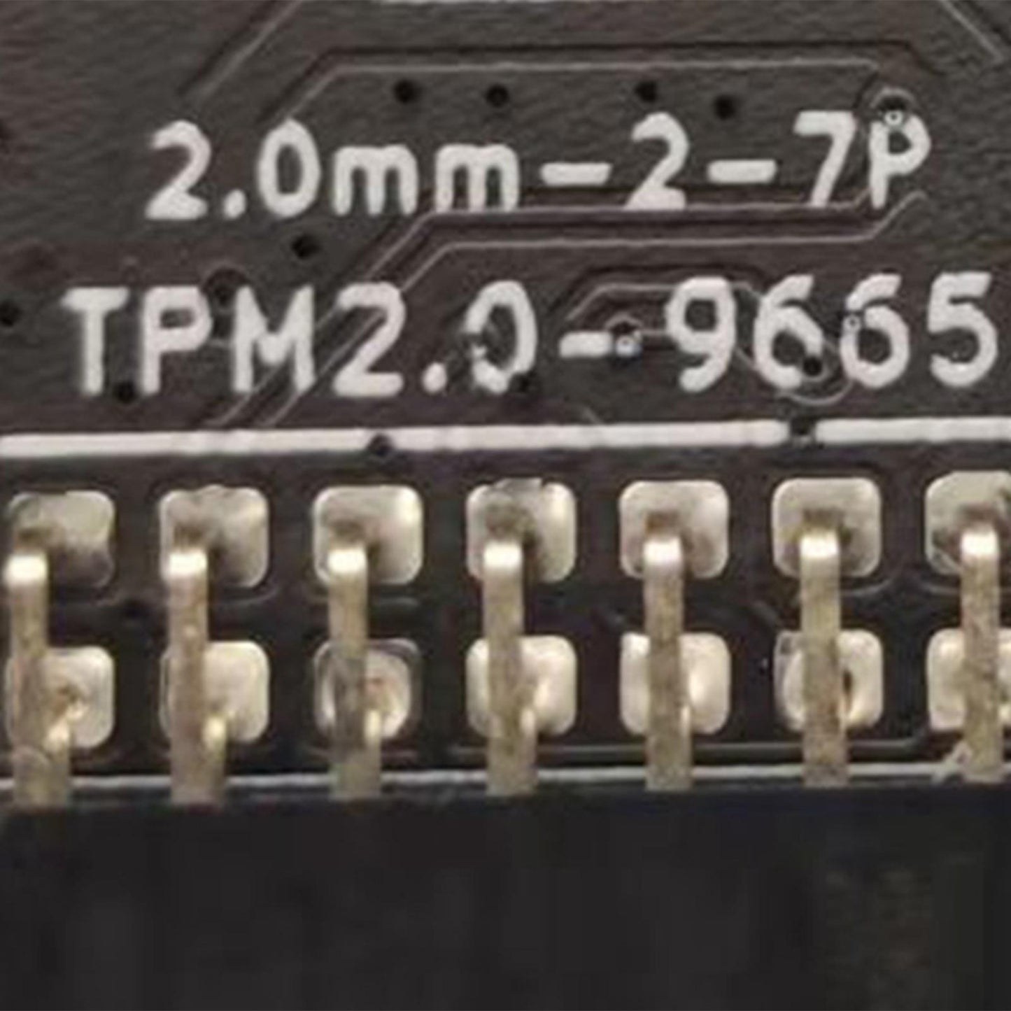 Lpc Tpm 2.0 Module Board Cryptographic Processor for MSI for Gigabyte D