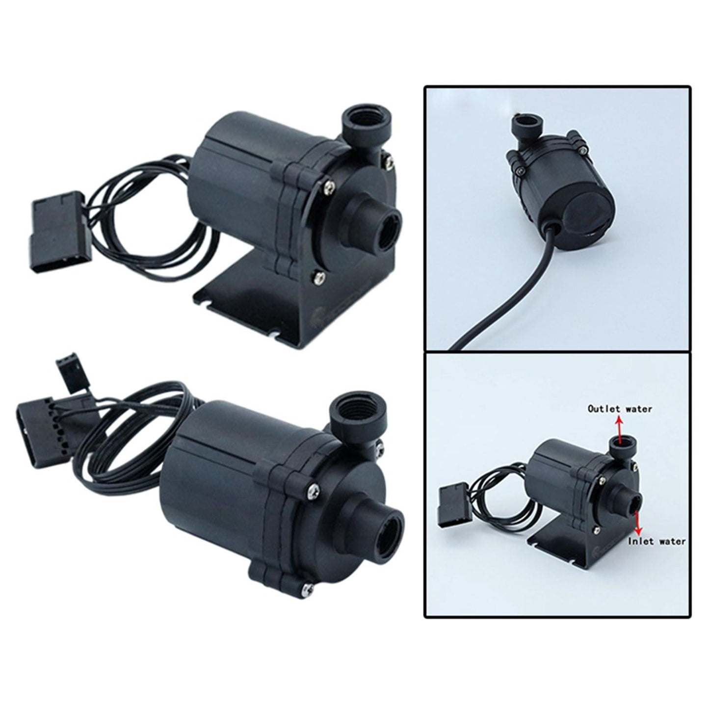 Computer Water Cooling Pump Brushless Desktop DC 12V Water Cooling System Normal Version